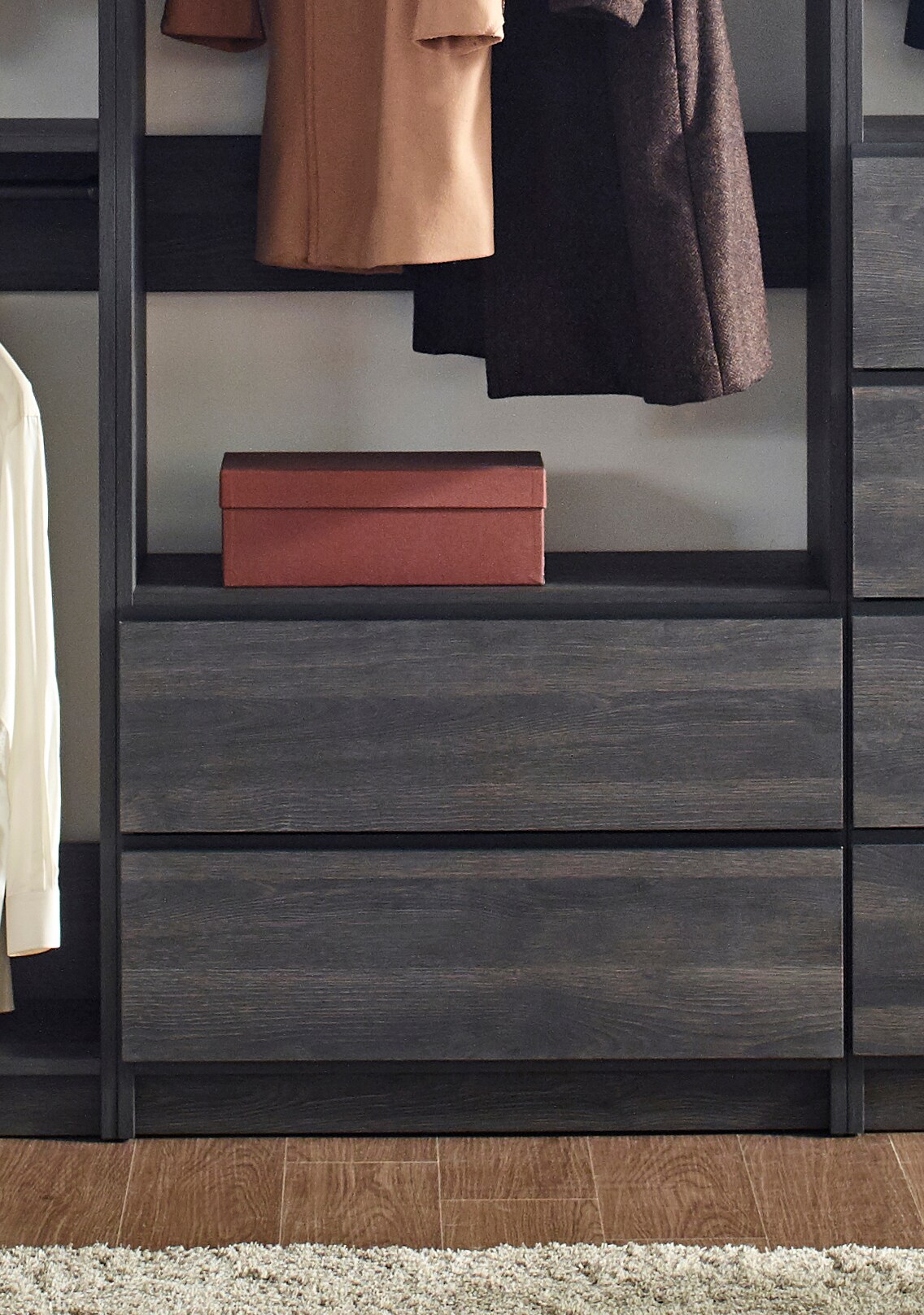 Klair Living PROSPER-ACD BLK Wood-Closet-Kits - View #5