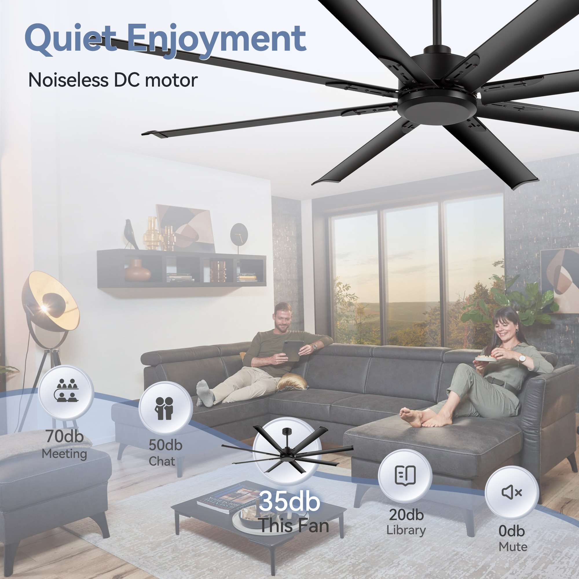 Breezary 29005-BK Ceiling-Fans - View #13