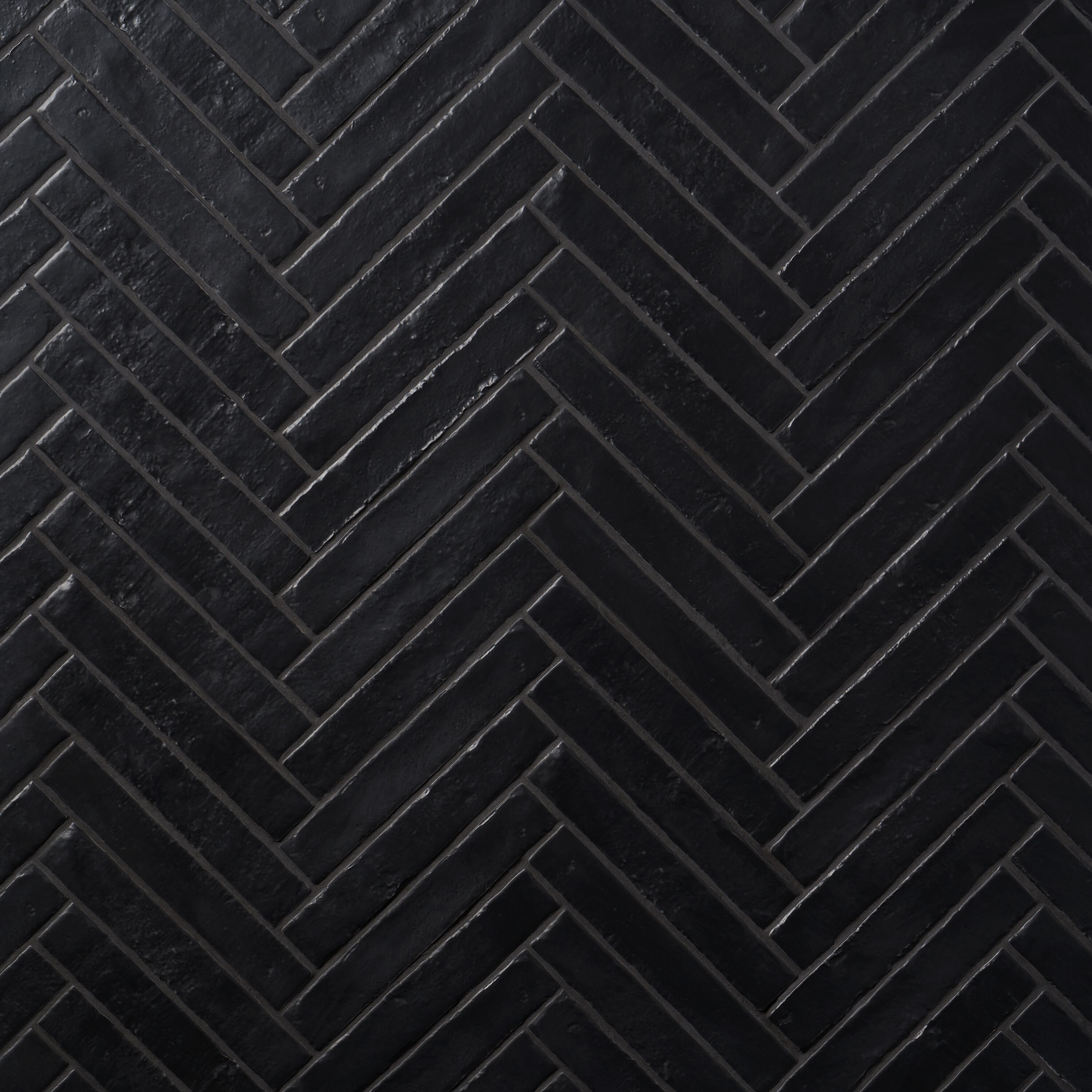 Artmore Tile EXT3RD108440 Maven Matte Black 2-in x 9-in Glossy Ceramic Subway Wall Tile (4.65-sq. ft/ Carton)