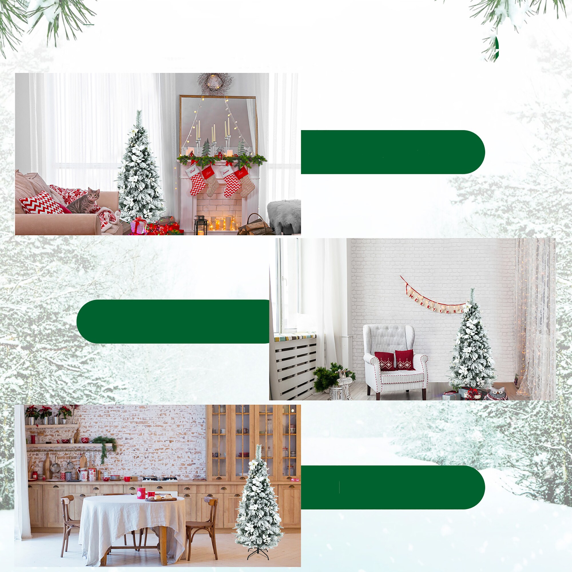 Costway CM23500 Artificial-Christmas-Trees - View #5