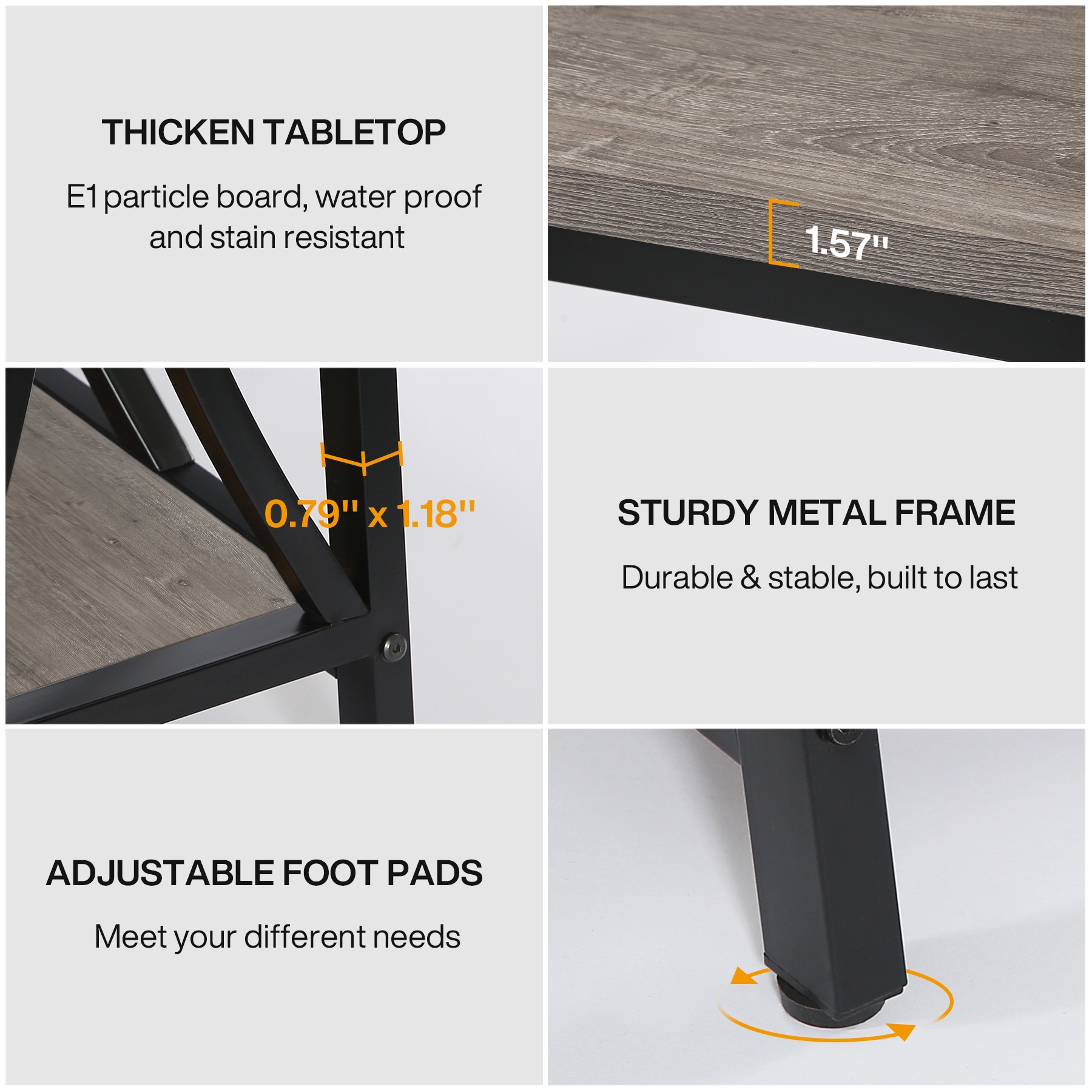 Tribesigns LWFD-F1922 Console-Sofa-Tables - View #3