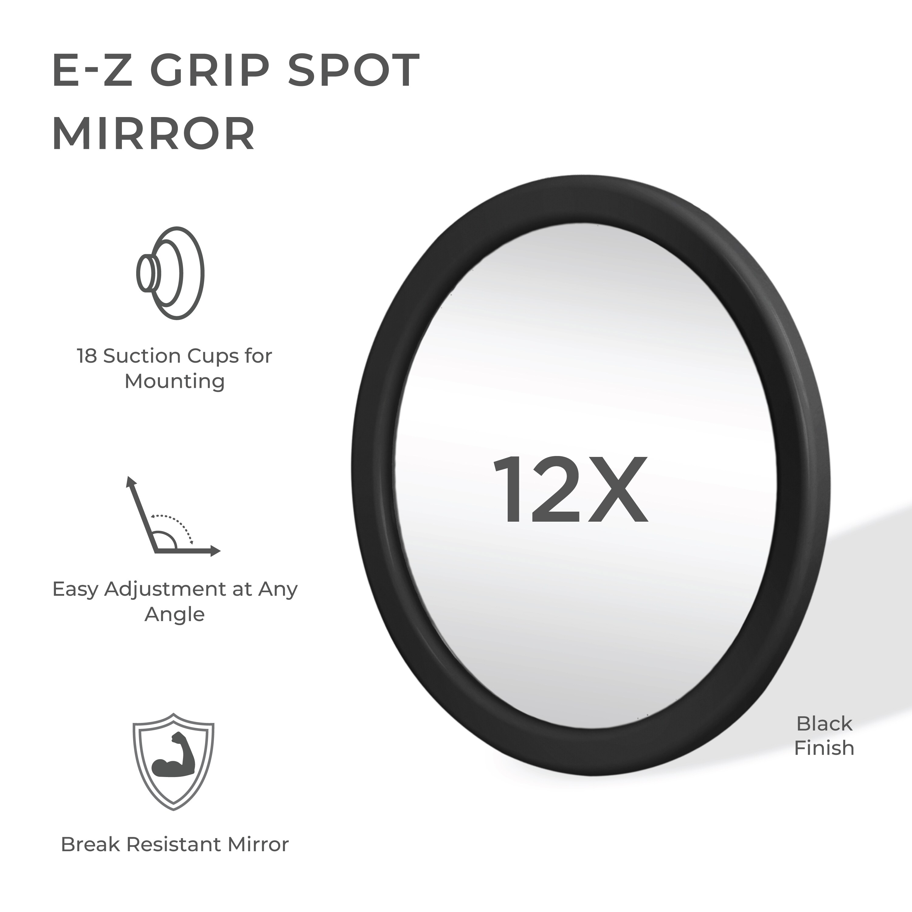 Zadro EZG12BLK Makeup-Mirrors - View #2