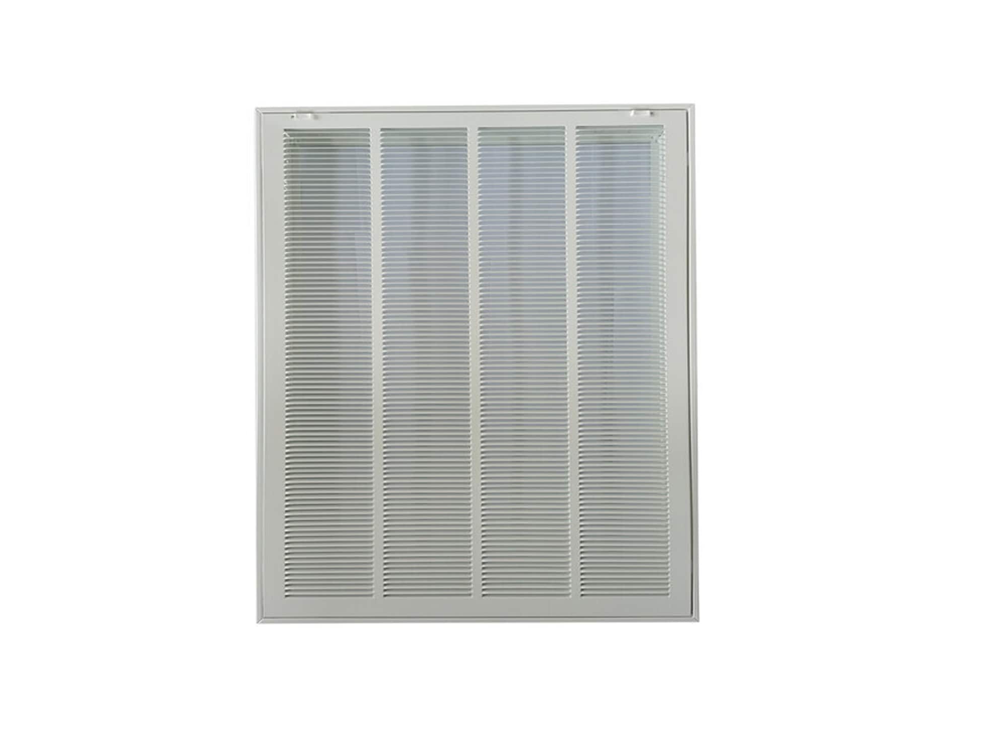 RELIABILT 7232030WH 20-Inches x 30-Inches Steel White Sidewall/Ceiling Return air filter grille