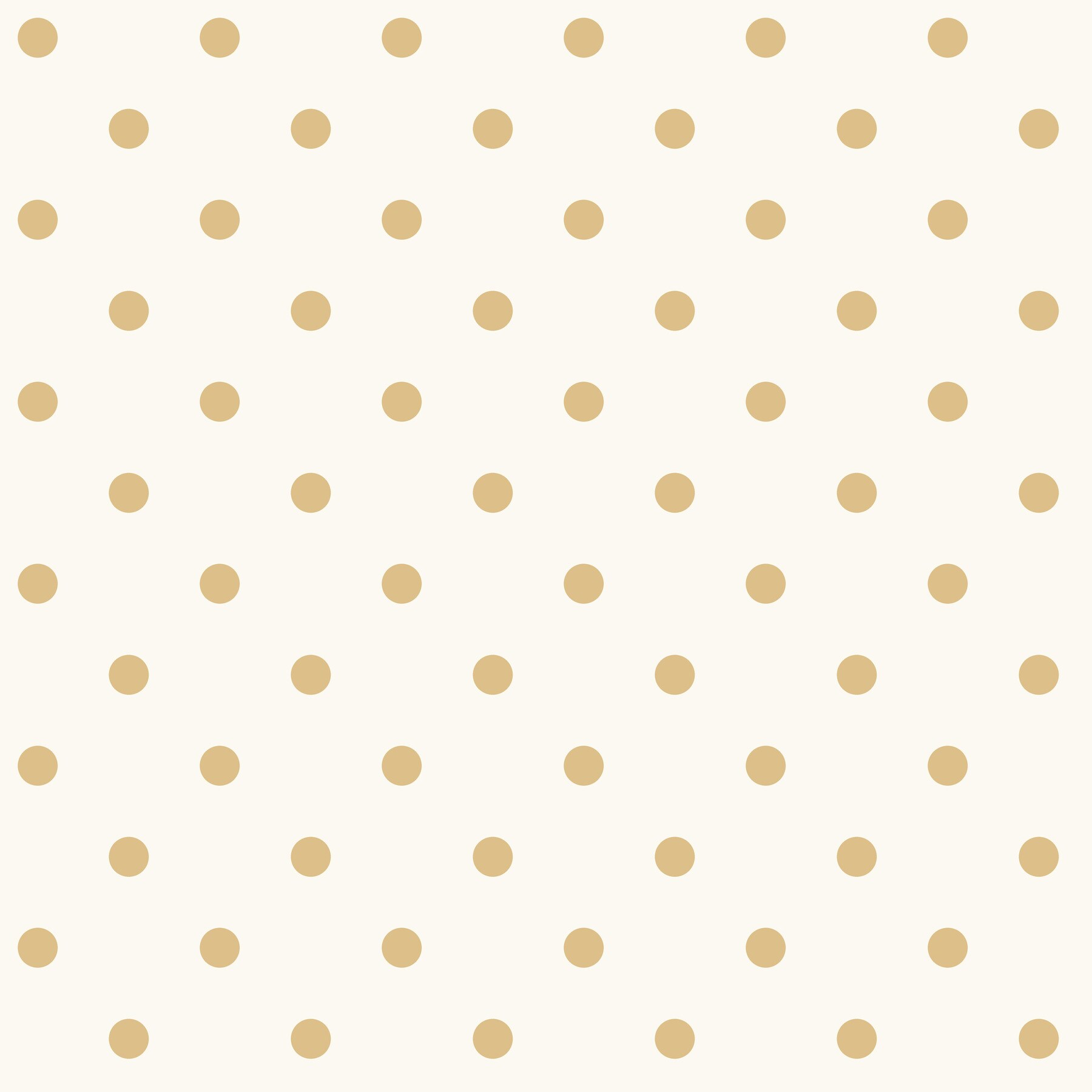 Magnolia Home MH1578 56-sq ft White/Yellow Paper Polka Dot Prepasted Soak and Hang Wallpaper