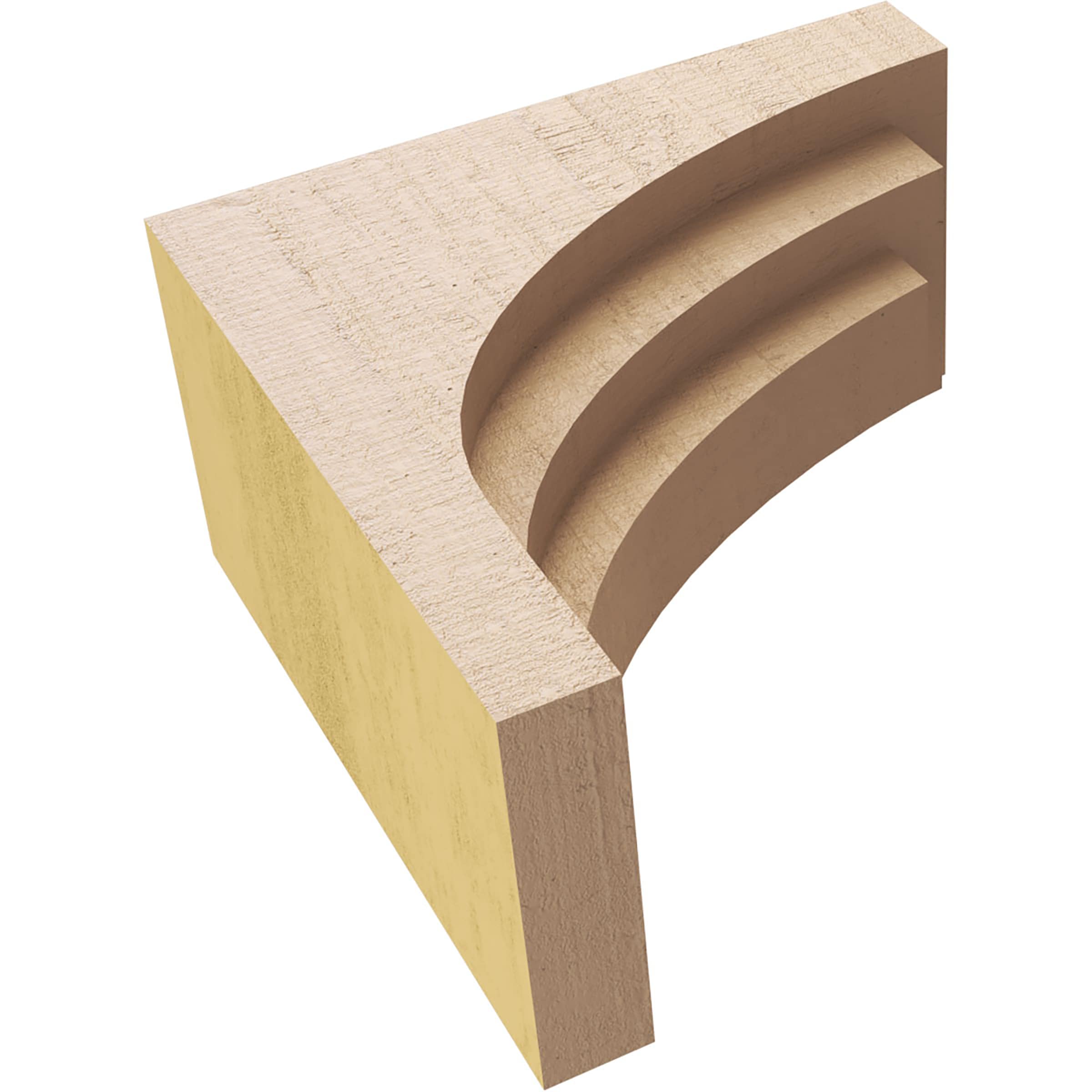 Ekena Millwork CORU03X06X06ROCRCPR corbels - View #6