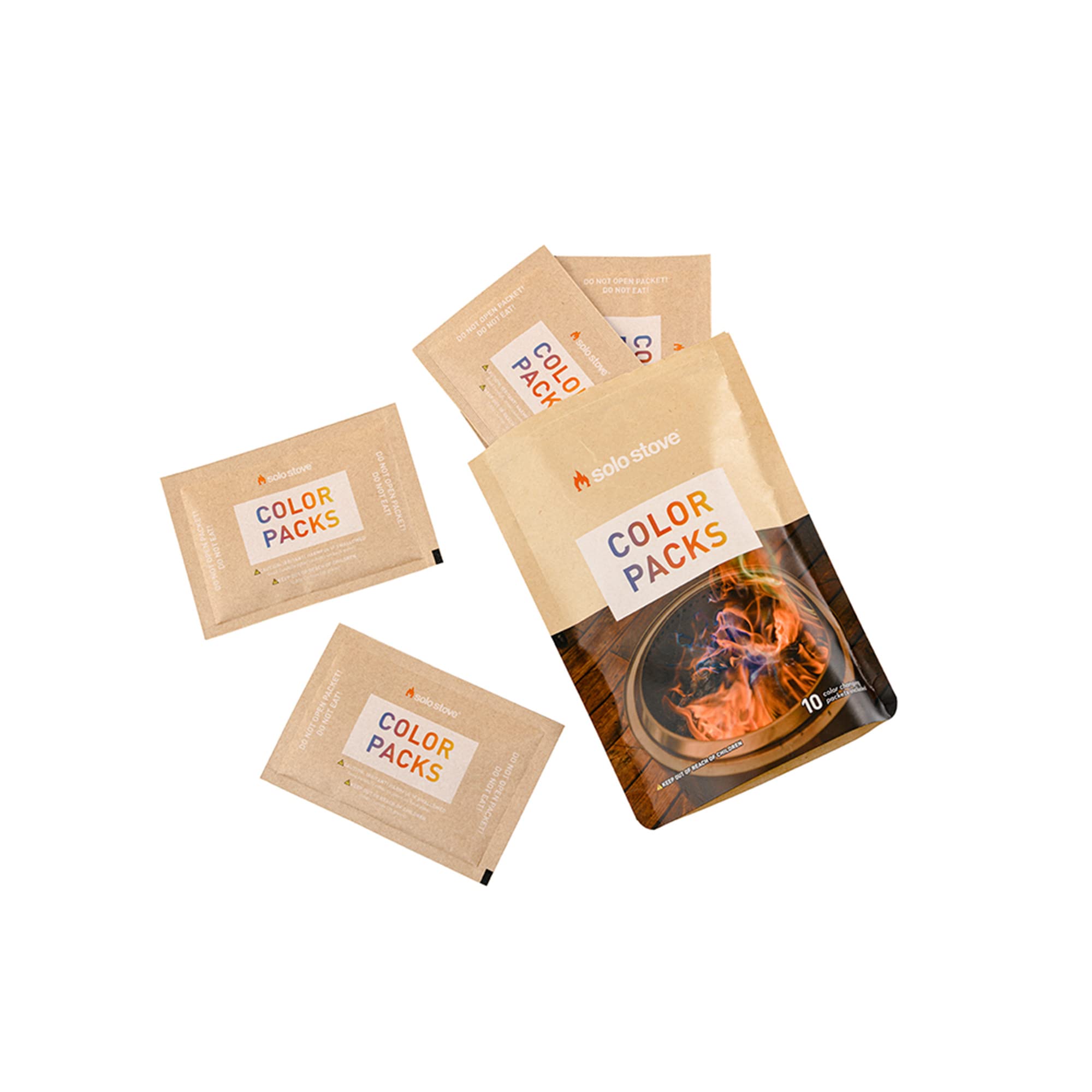 Solo Stove Color Pack 10 Color Changing Fire Packets Adds Magic Fire ...