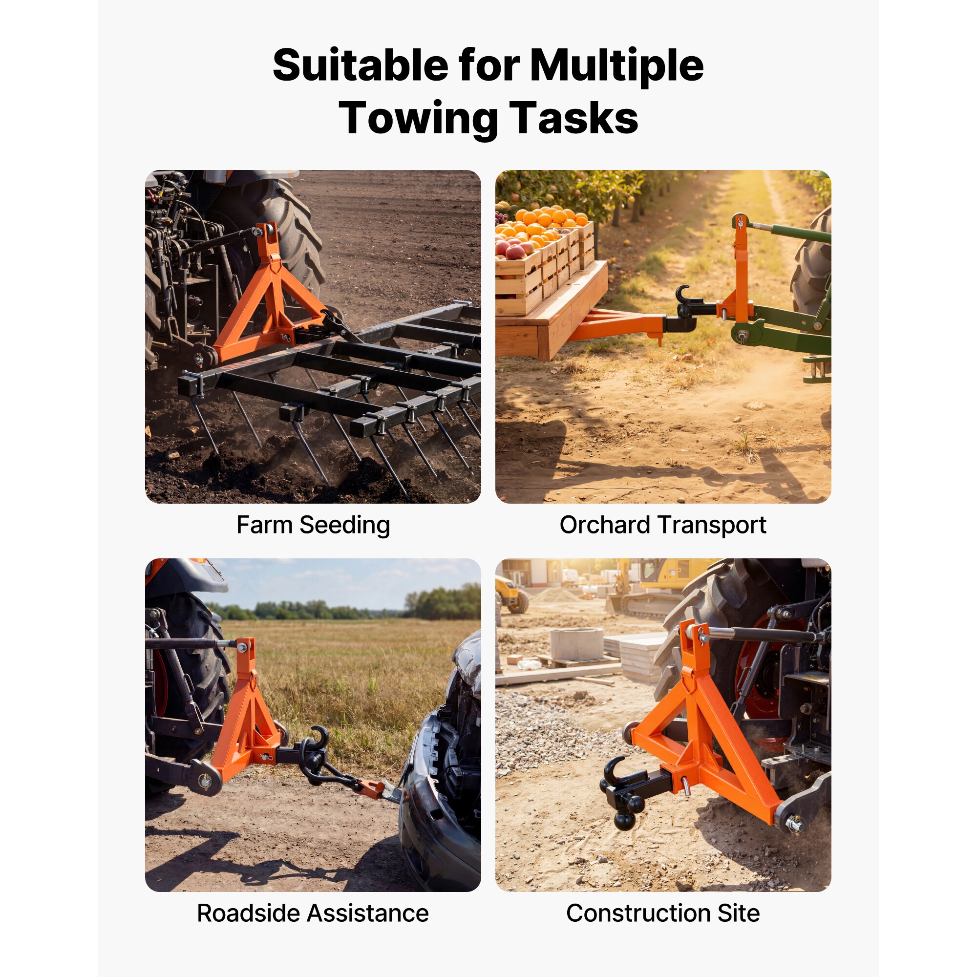 VEVOR SCSJXJSQDKDH17396V0 Tiller-Attachments - View #6