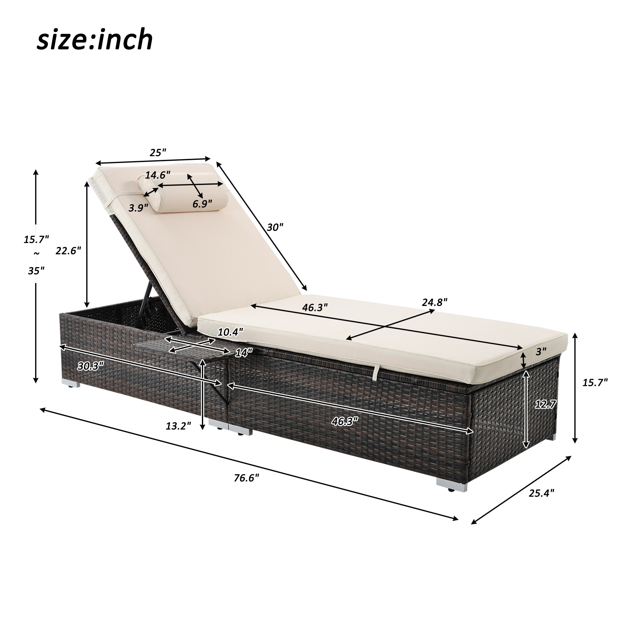 CASAINC AOG-W213S00037 Patio-Chairs - View #9
