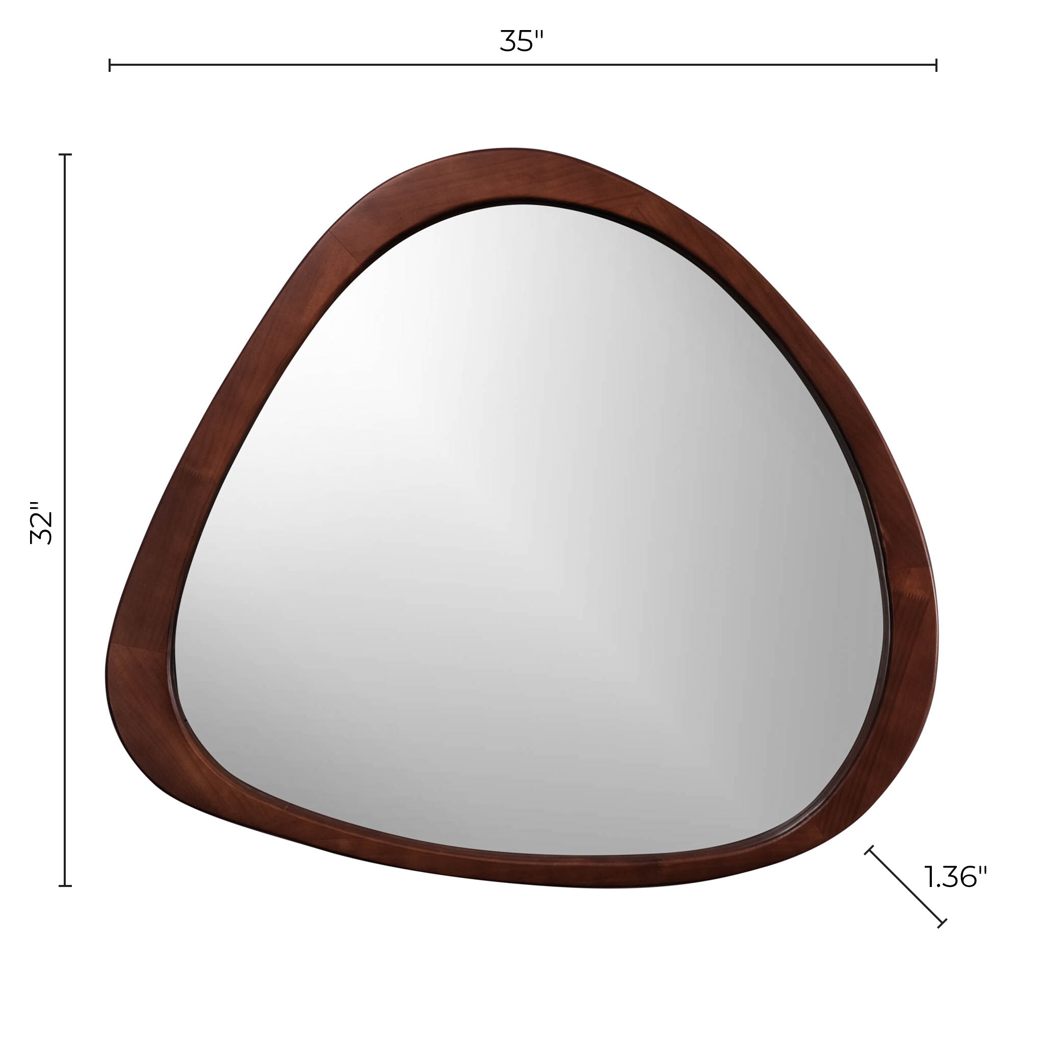  339202-WALNUT-3235 Decor-Mirrors - View #5