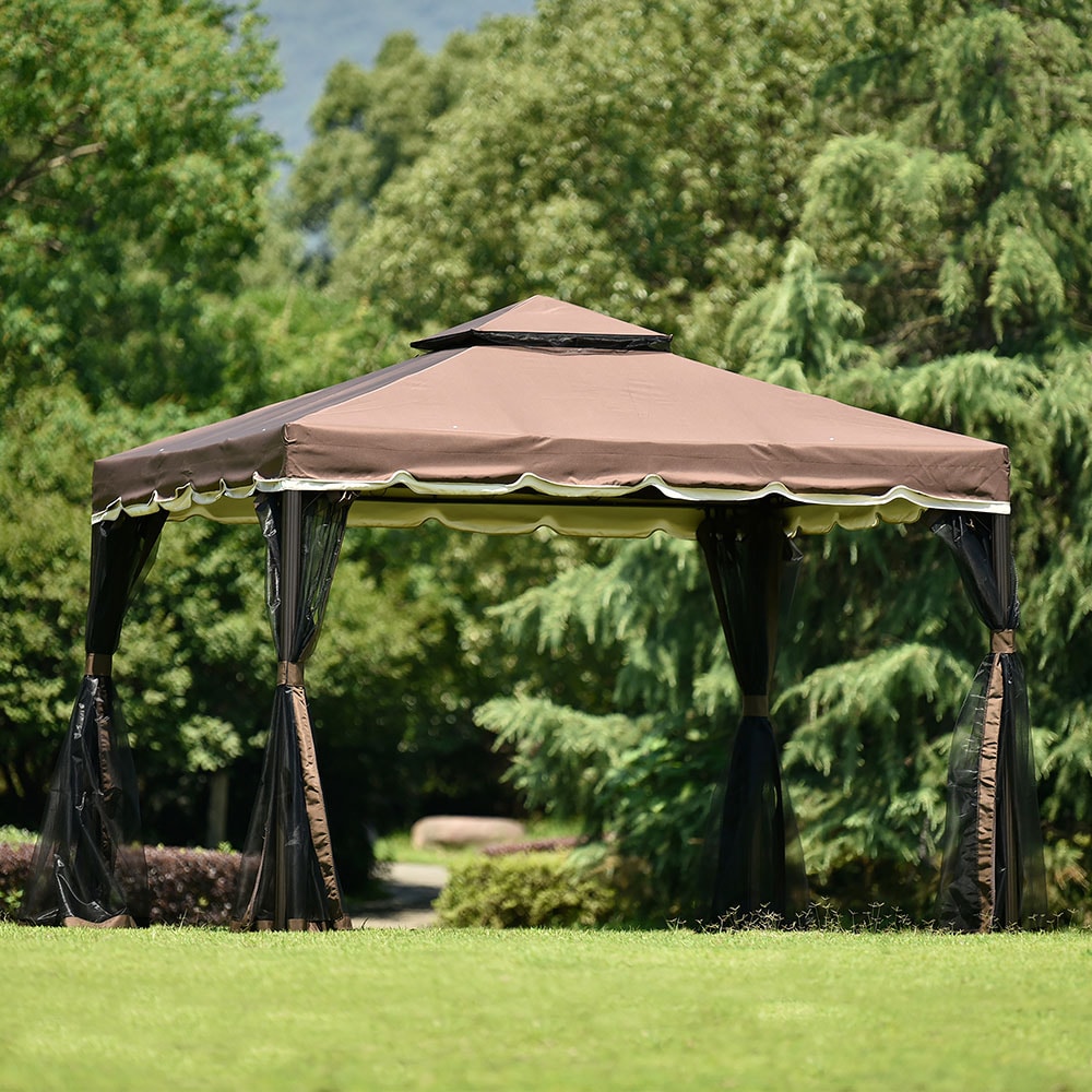 Sunrinx MG30-45-HW Wood-Resin-Gazebos - View #17