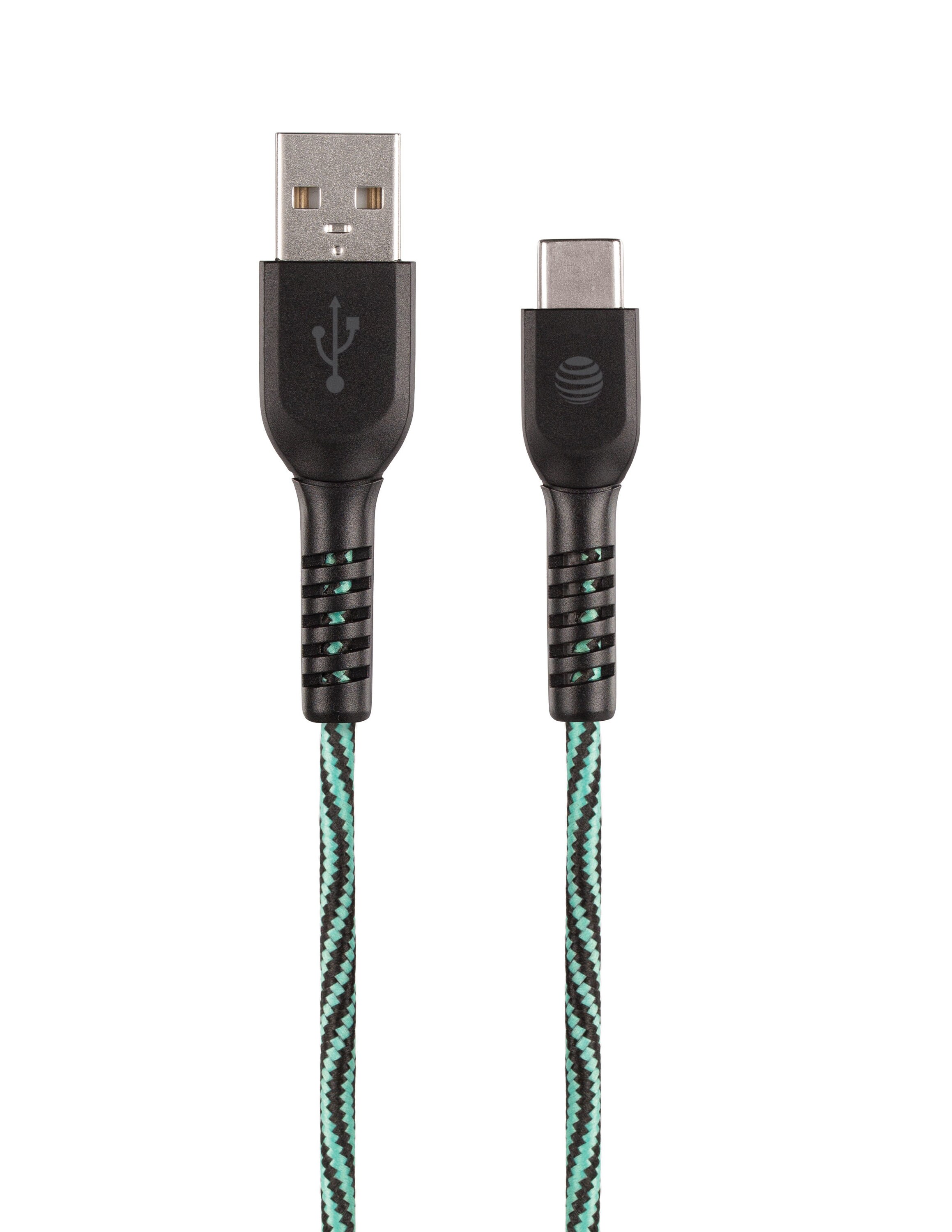 AT&T TCB04-TEAL 4-ft USB 2 Green Cable