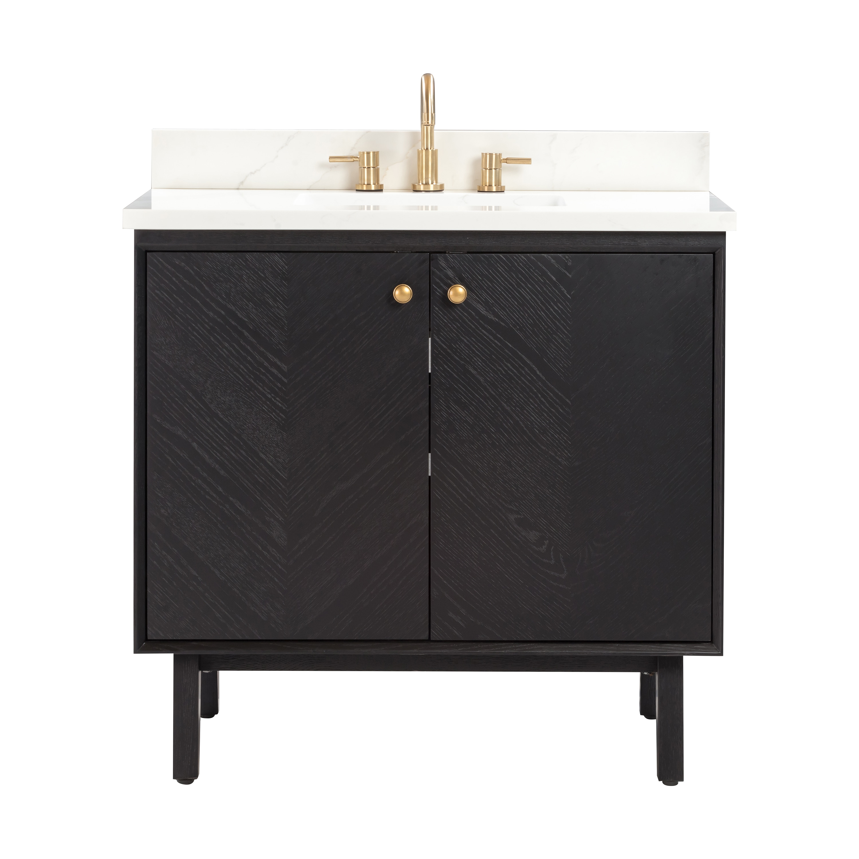 Avanity ADELE-VS37-BK Bath-Vanity-Combo - View #2