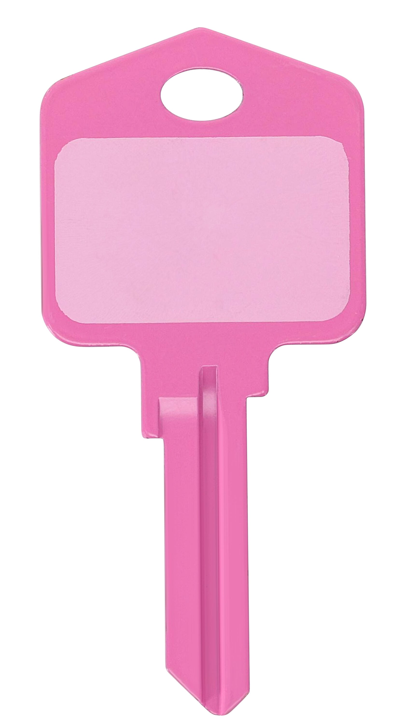 Minute Key Multi-Color #66 KW1 Brass House/Entry Key Blank