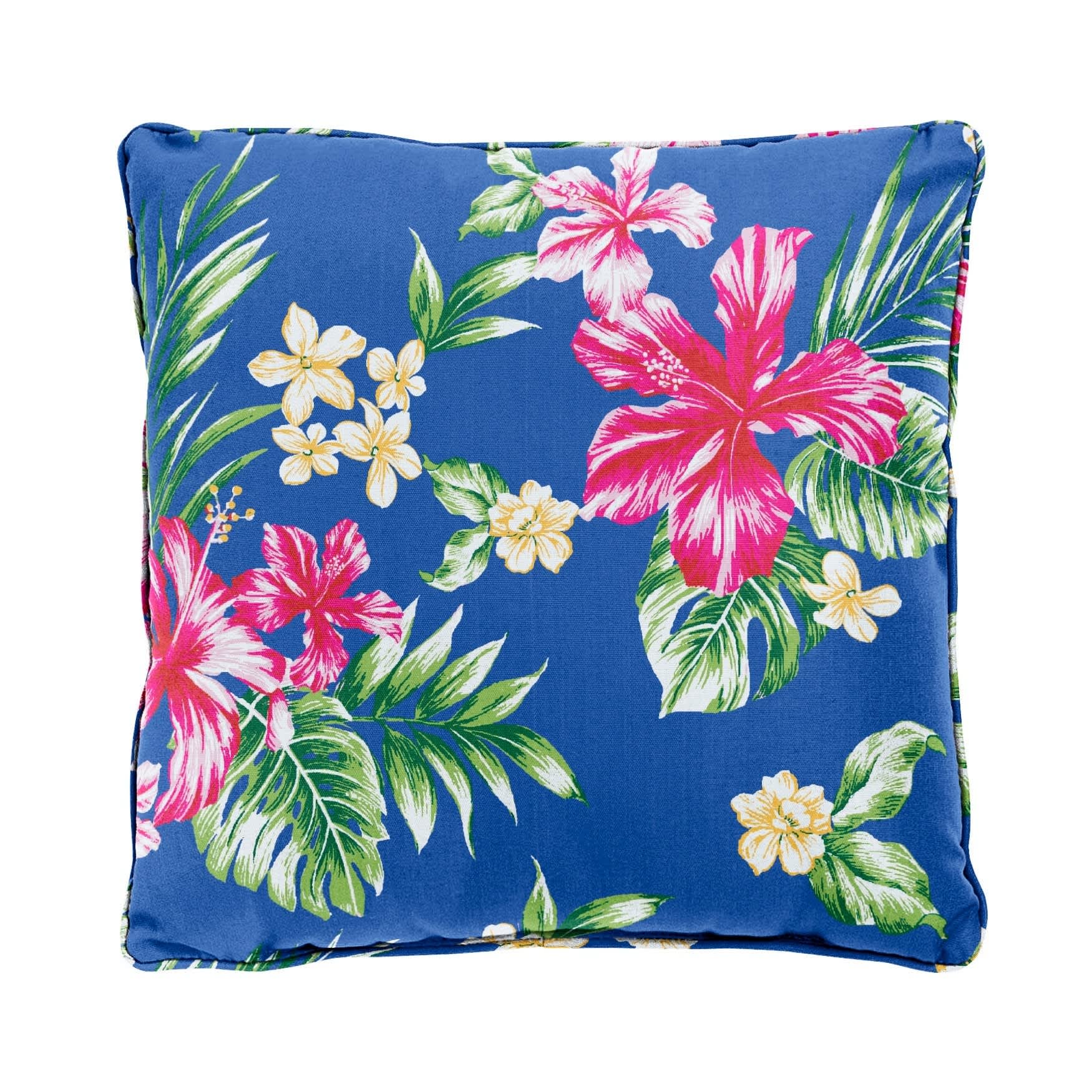 BrylaneHome BH Outdoor Performance 16-in Sq. Toss Pillow
