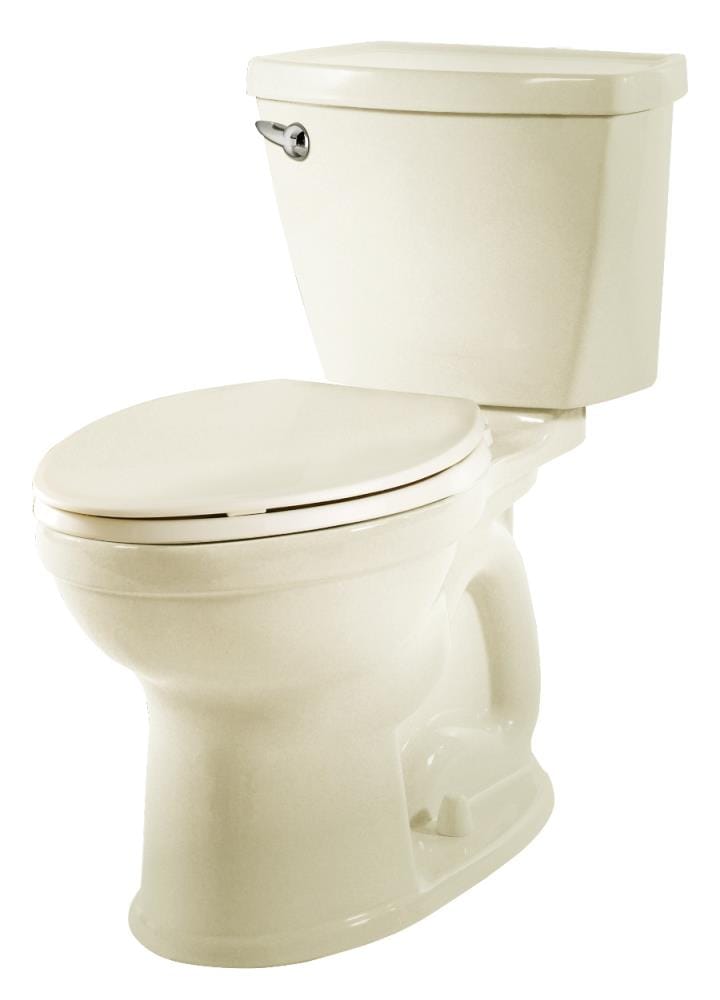 American Standard Champion 4 Off-white Elongated Chair Height 2-Piece WaterSense Toilet Rough-In Size Compliant) the Toilets department at