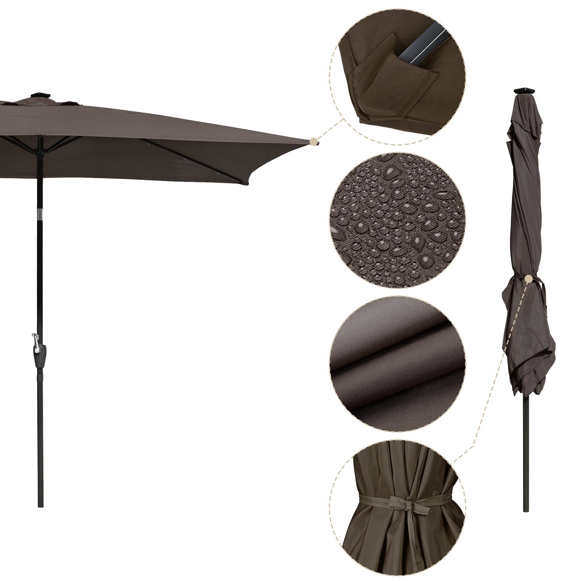 Yescom 07UMB011-10X6L-38-LO Indoor-Umbrella-Stands - View #4