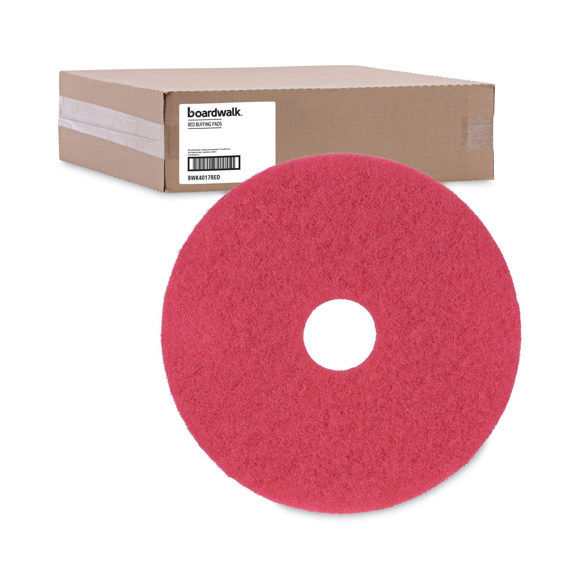 Boardwalk BWK4017RED Floor-Polisher-Pads - View #5