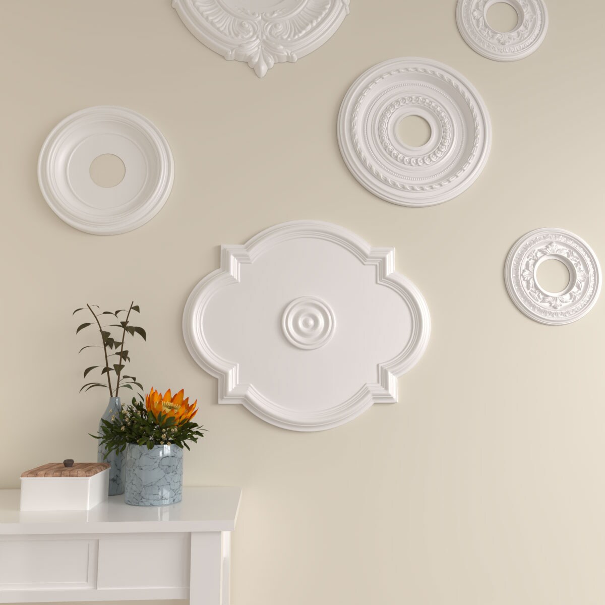 Ekena Millwork CM24WA Ceiling-Medallions - View #7