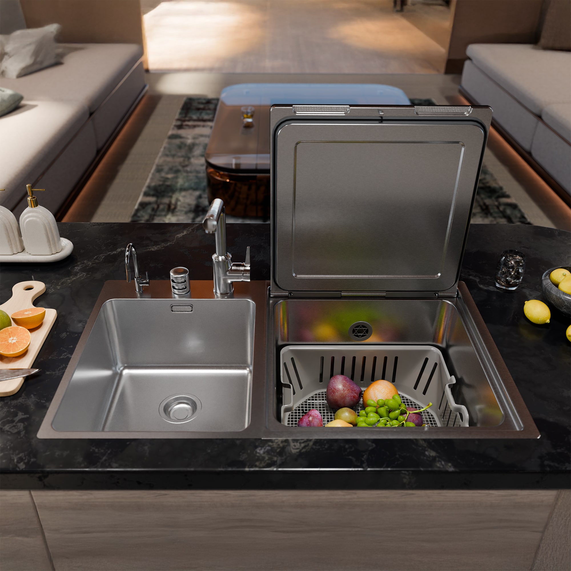 FOTILE SD2F-P5 Builtin-Dish - View #10