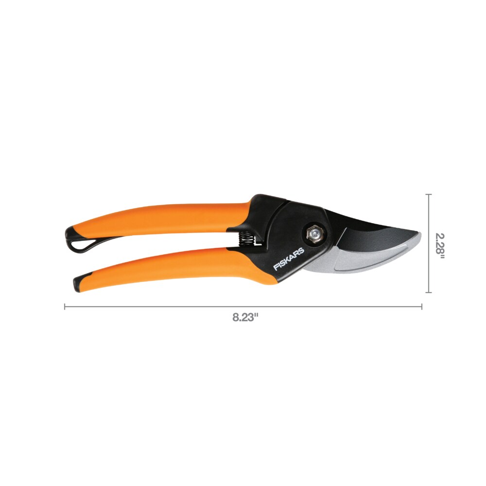 Straight Pruning Shears with Stainless Steel Blades Micro-Tip