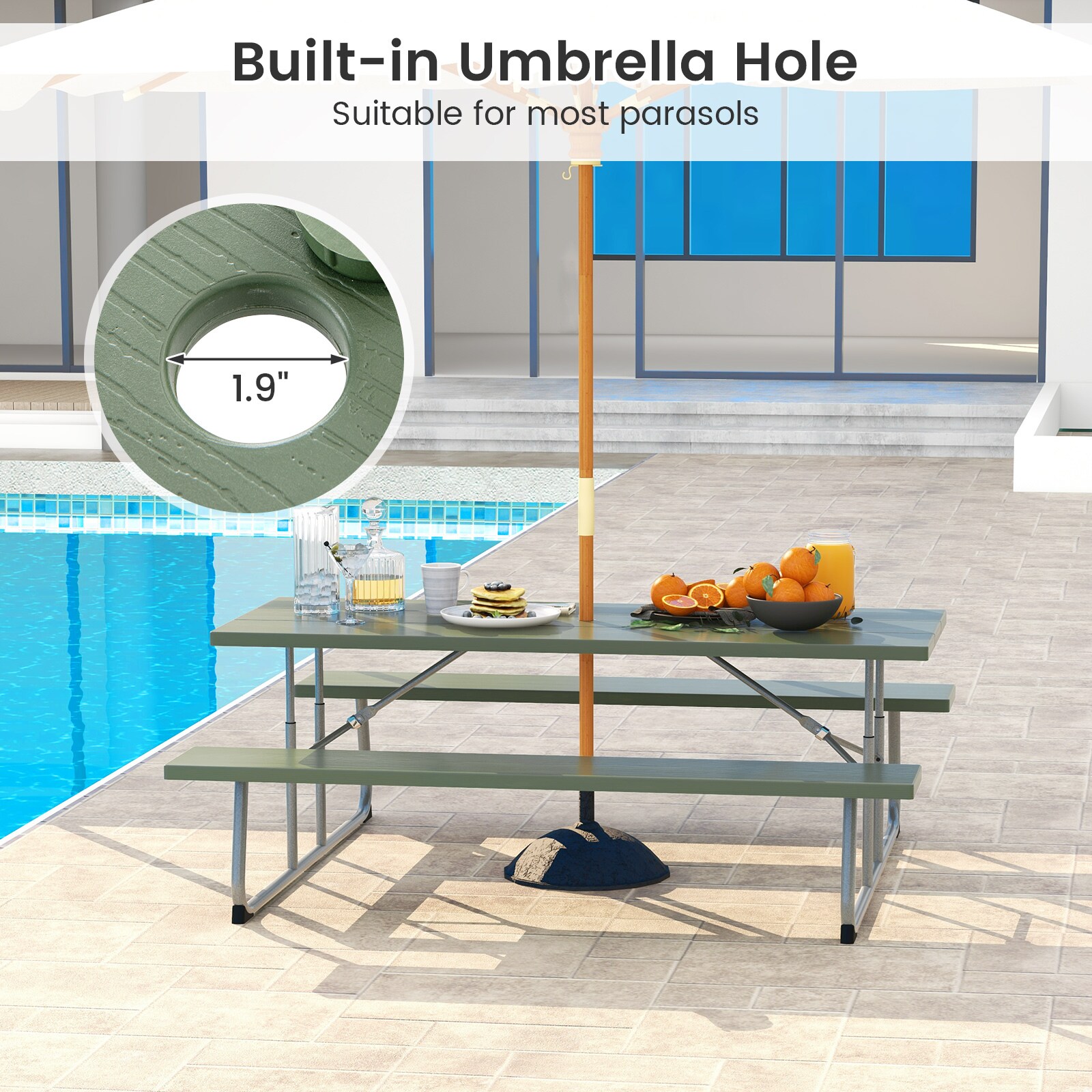 LIVIZA TDZ11267LS-X Picnic-Tables - View #7