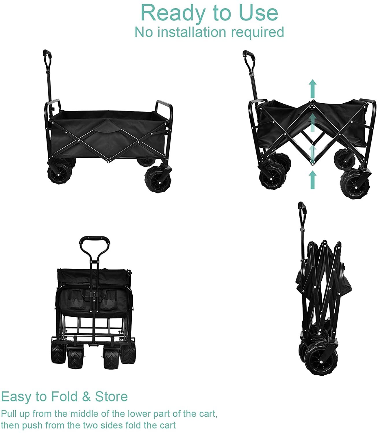 AHIOU HOME ZAAHG-46707C Yard-Carts - View #6