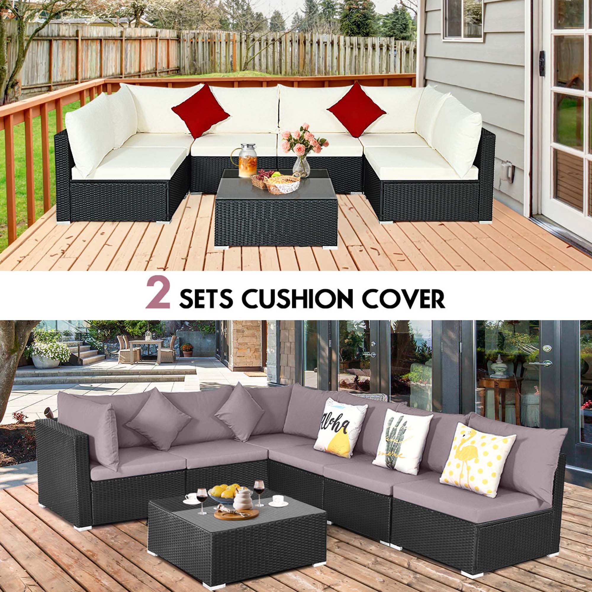Costway HW70659WG+ Patio-Conversation-Sets - View #3