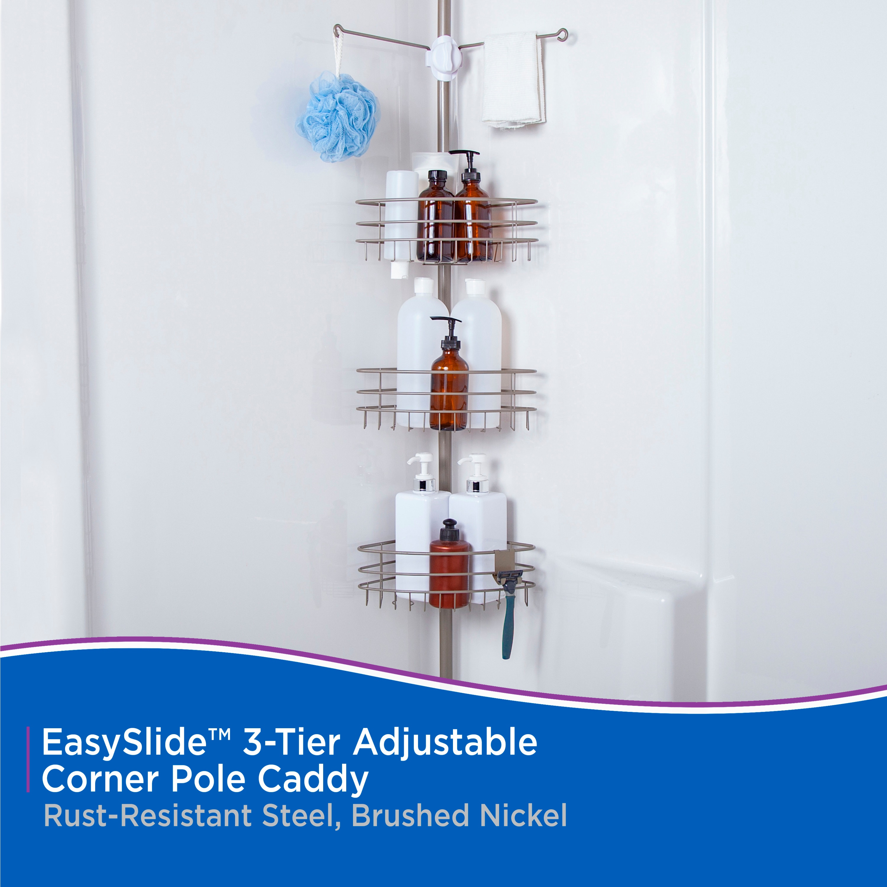Kenney KN614128 Hanging-Shower-Caddies - View #3