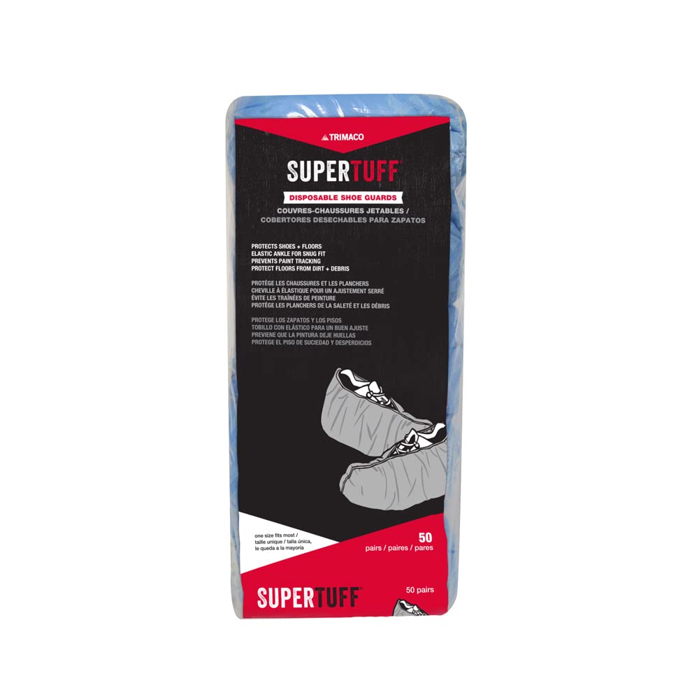 Trimaco SHOE GUARD PLYPRPLN 50PK