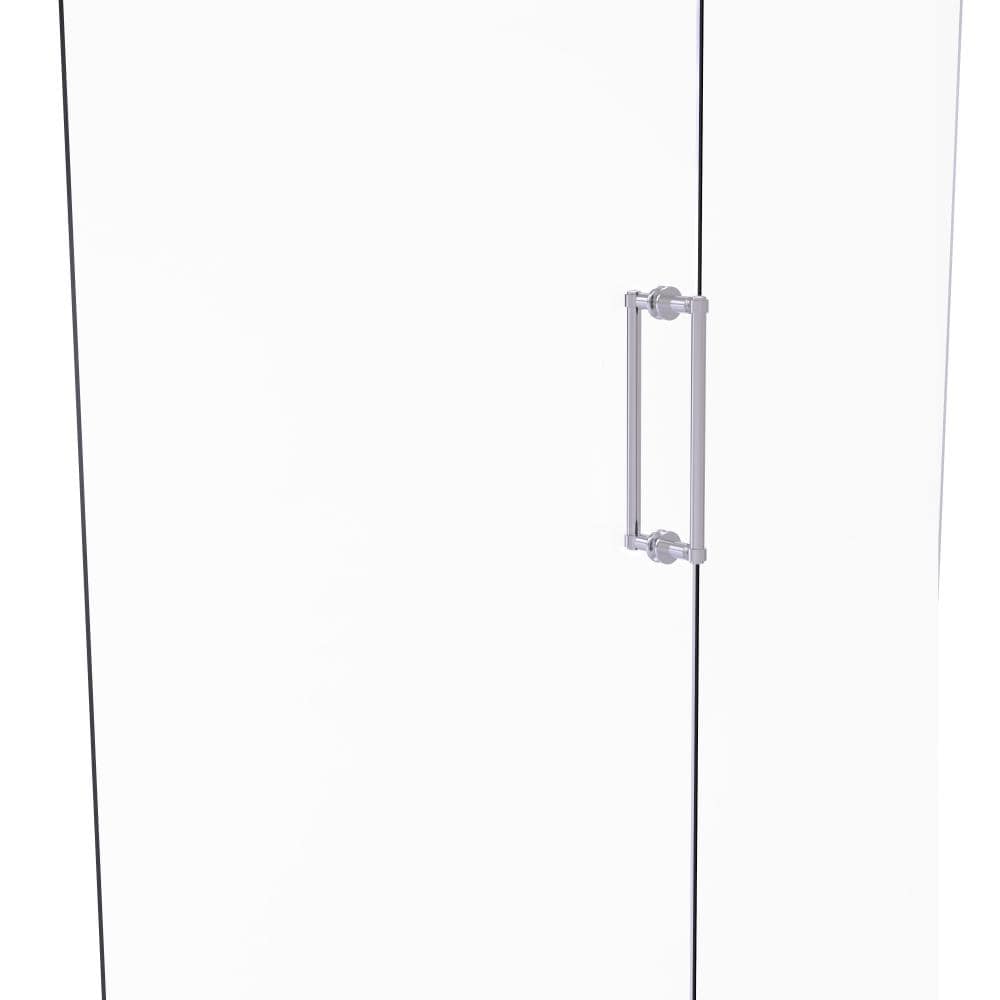 Allied Brass 405-12BB-SCH Satin chrome 12-Inches Hinged shower door Handle