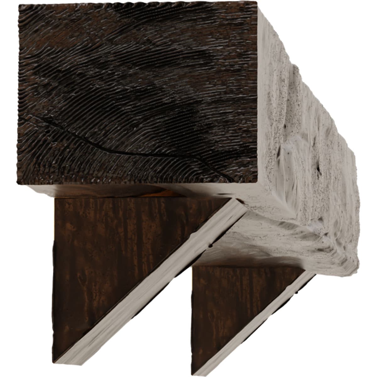 Ekena Millwork MANURW08X12X84BKZD Mantel-Shelves - View #4