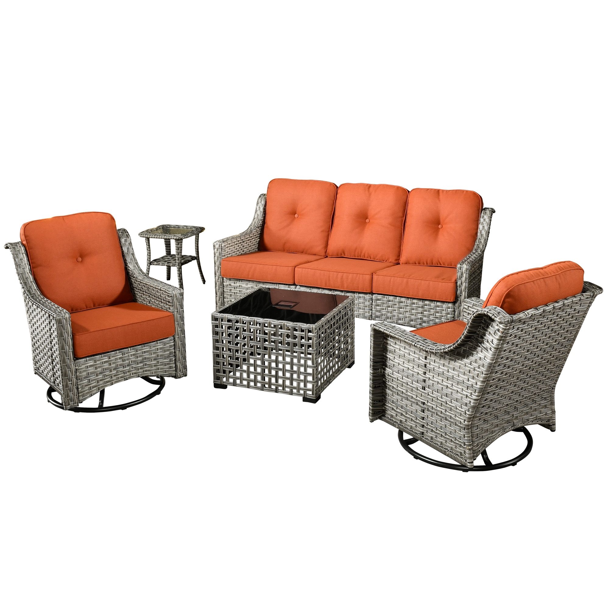 Ovios PD8C05Y Patio-Conversation-Sets - View #7