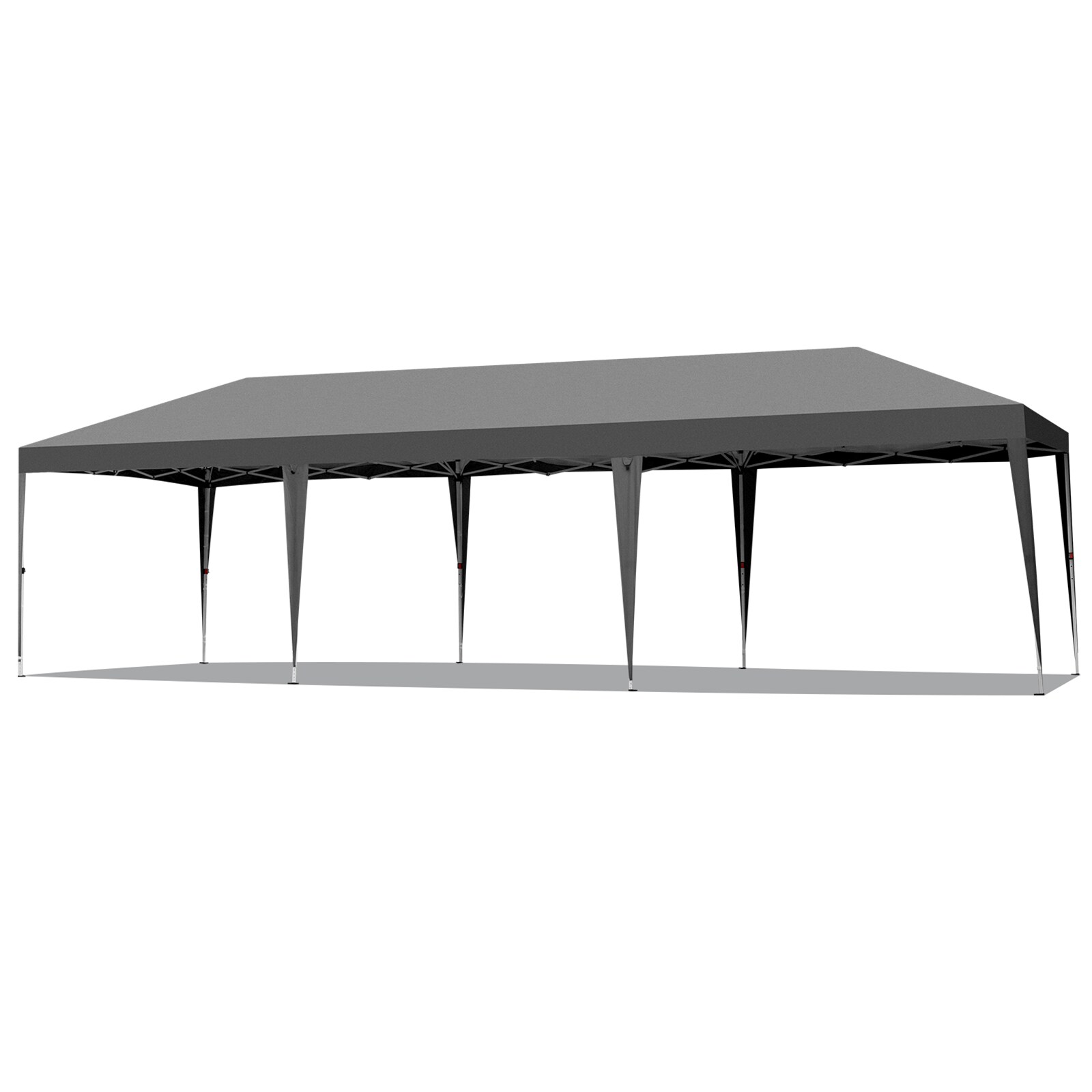 Outopee 30-ft x 10-ft Rectangle Grey Pop-up Canopy