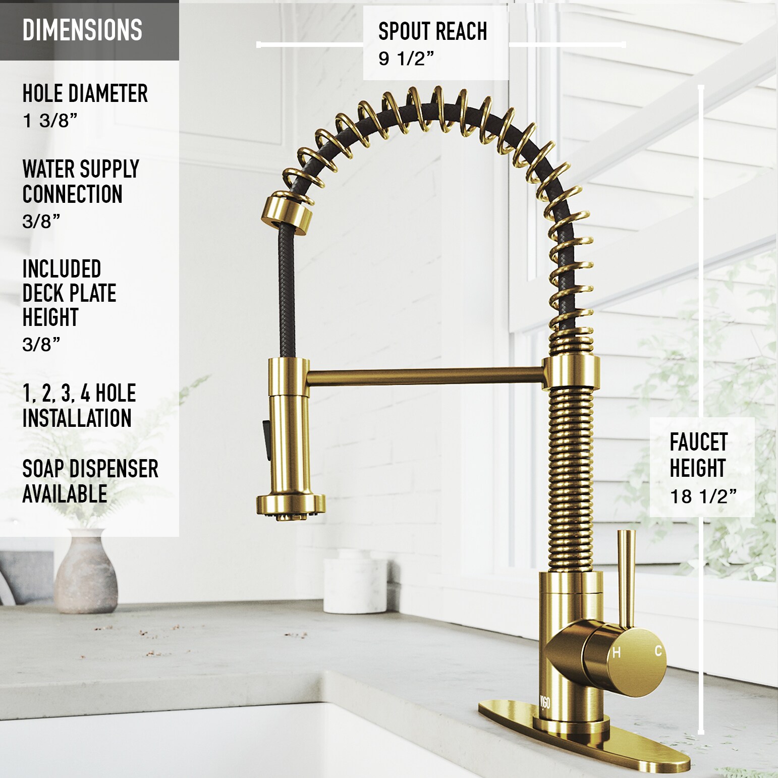 VIGO VG02001MGK1 Kitchen-Faucets - View #10