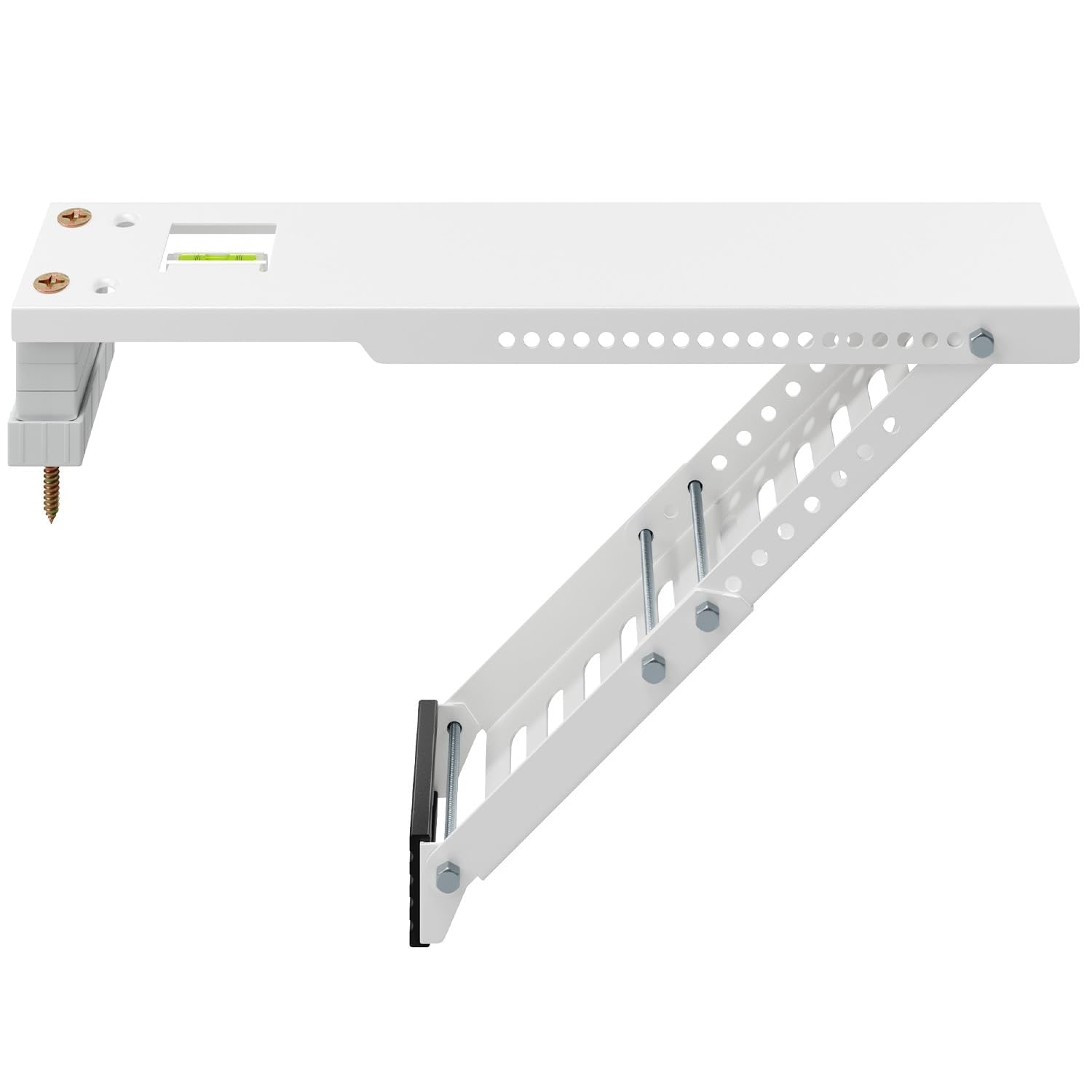 Adrinfly  Window Air Conditioner Support Bracket Heavy Duty Universal Fit for 12000 to 24000 BTU AC Units Holds Up to 165 Pounds Adjustable