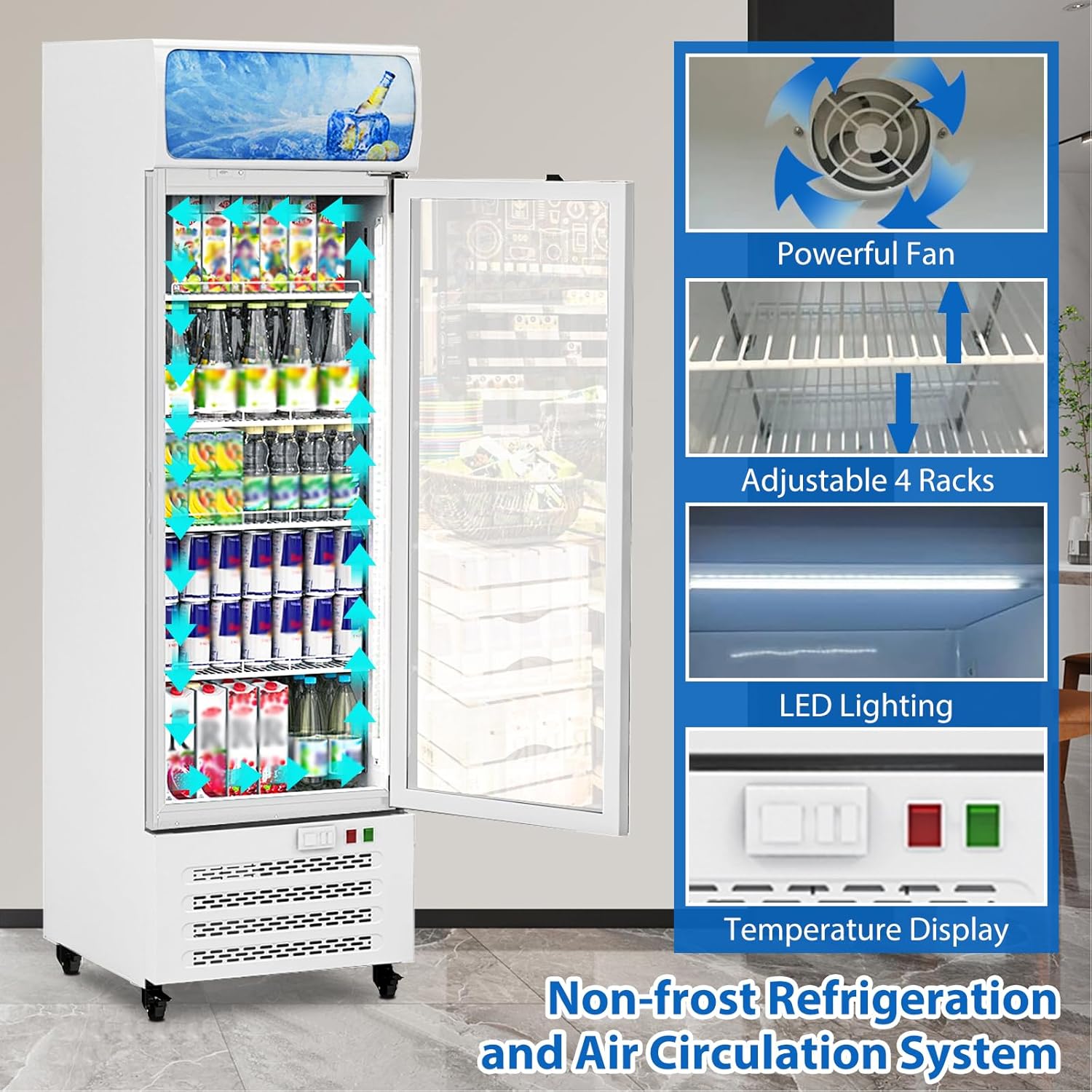 Qeetex SUN-PHO-10RGN135 Beverage-Dispensers - View #3