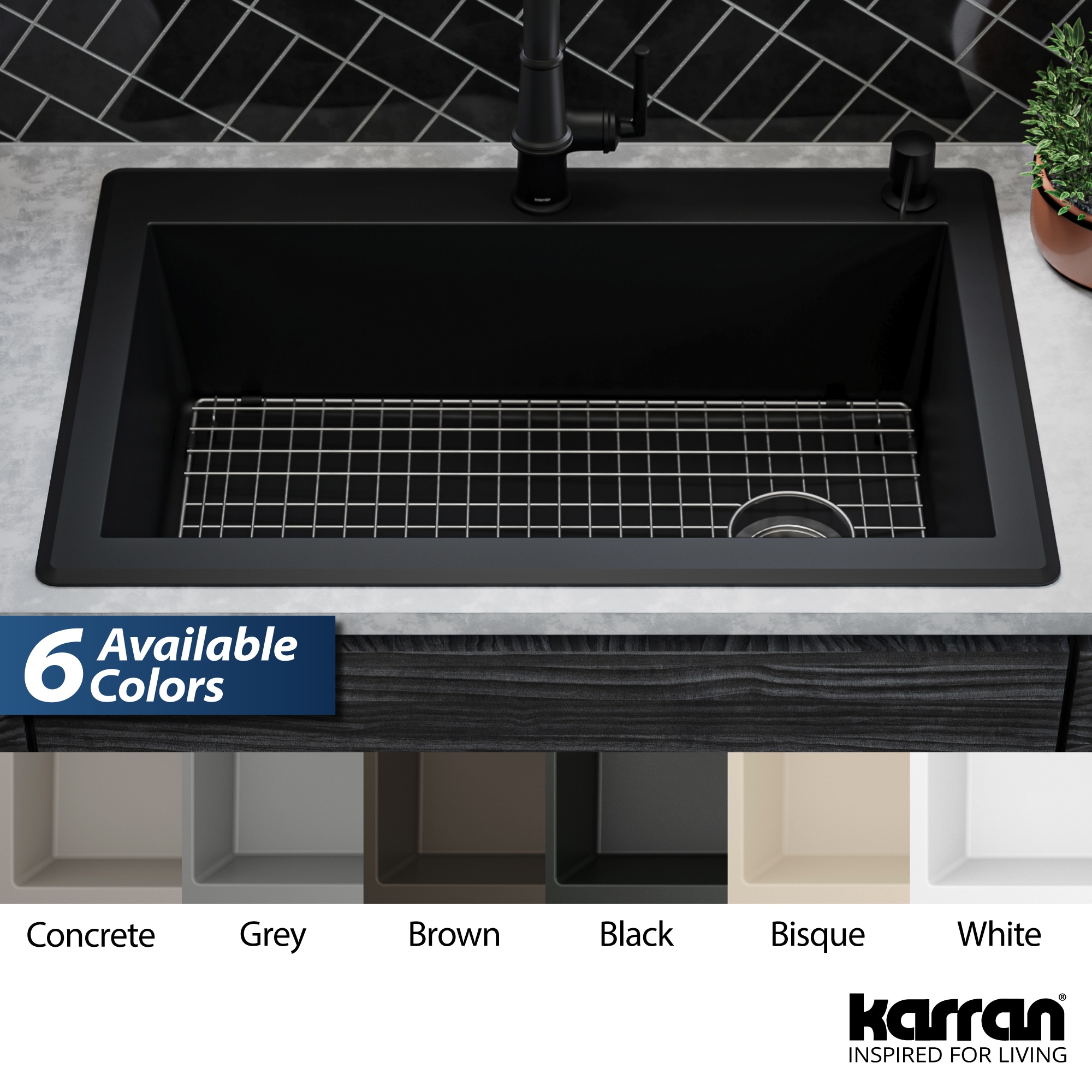Karran QT-670-BL-PK1 Kitchen-Sinks - View #11