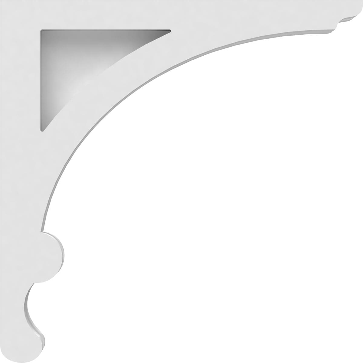 Ekena Millwork CORP01X12X12LE corbels - View #3