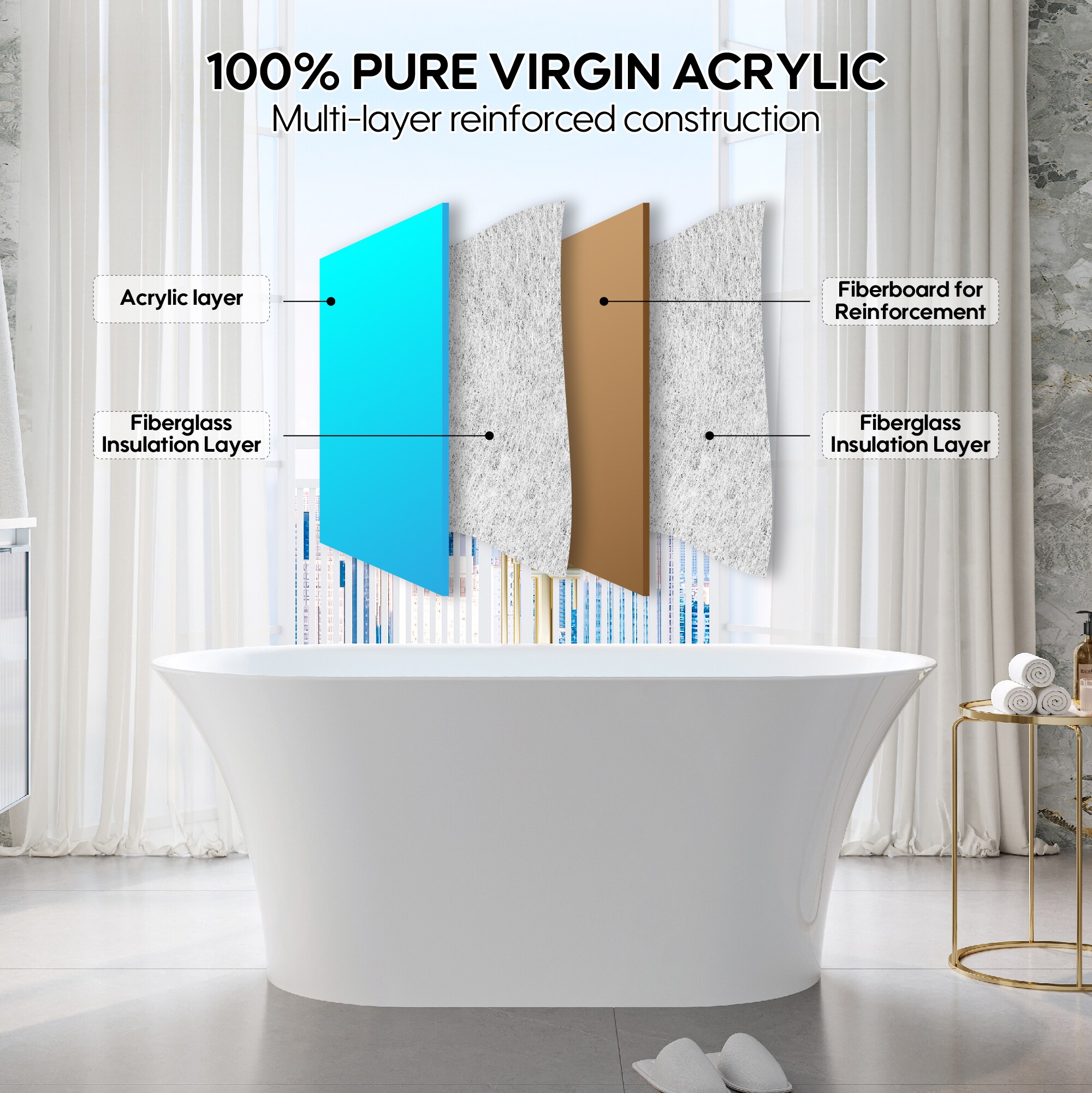 Forclover TUW-AT150 bathtubs - View #13