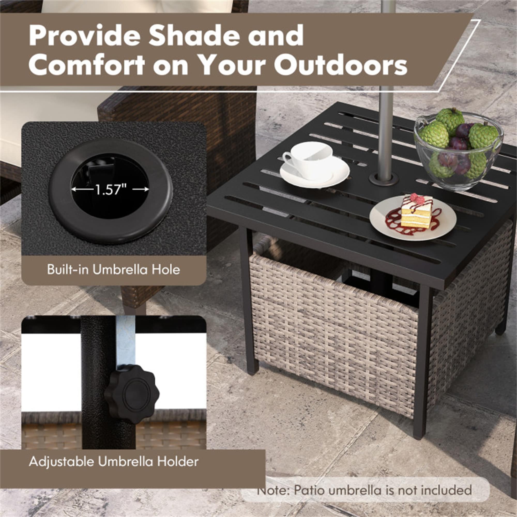 BABOOM BOM-66109GR-CO Patio-Tables - View #6