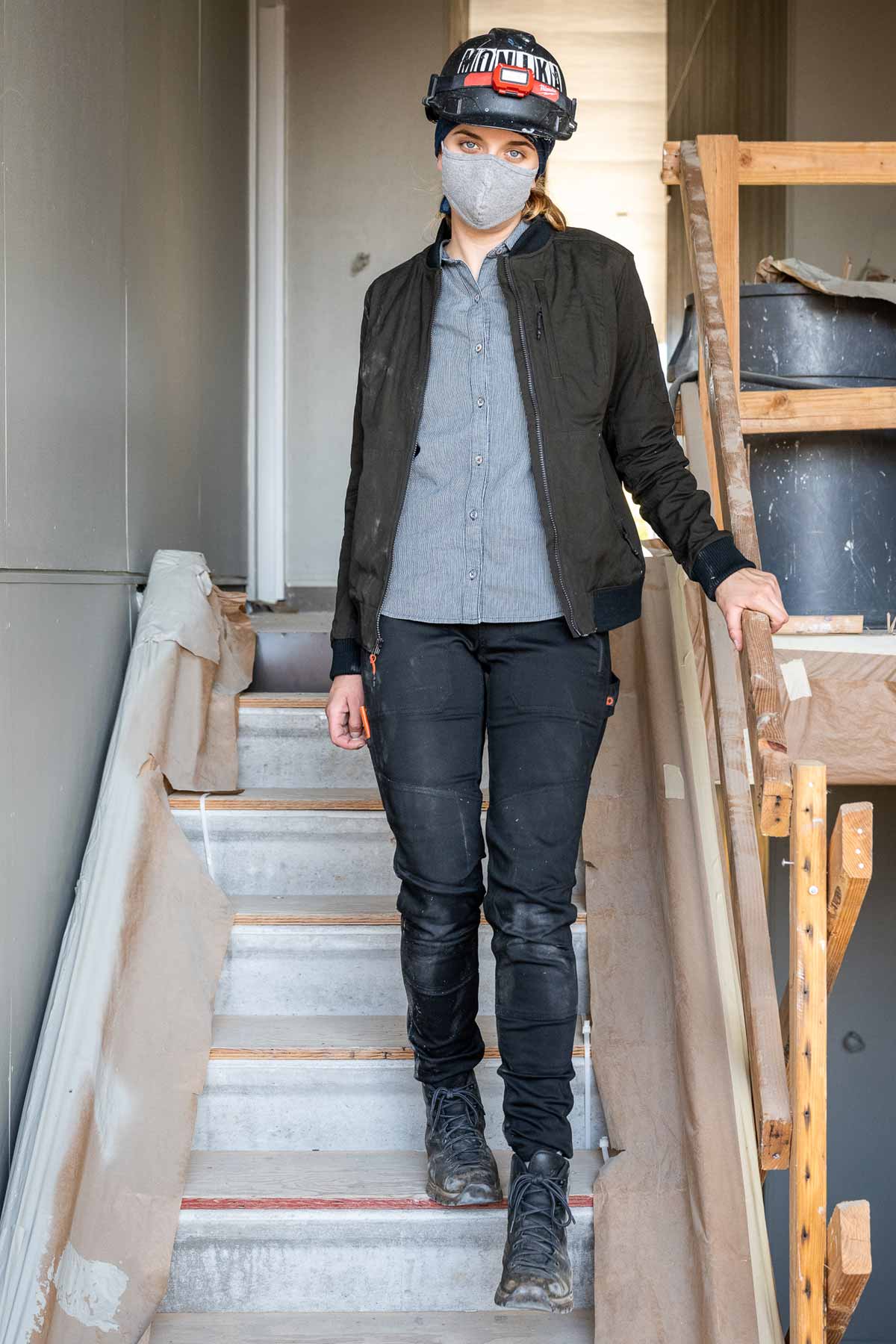 Christa DIY in Black Performance Modal – Dovetail Workwear