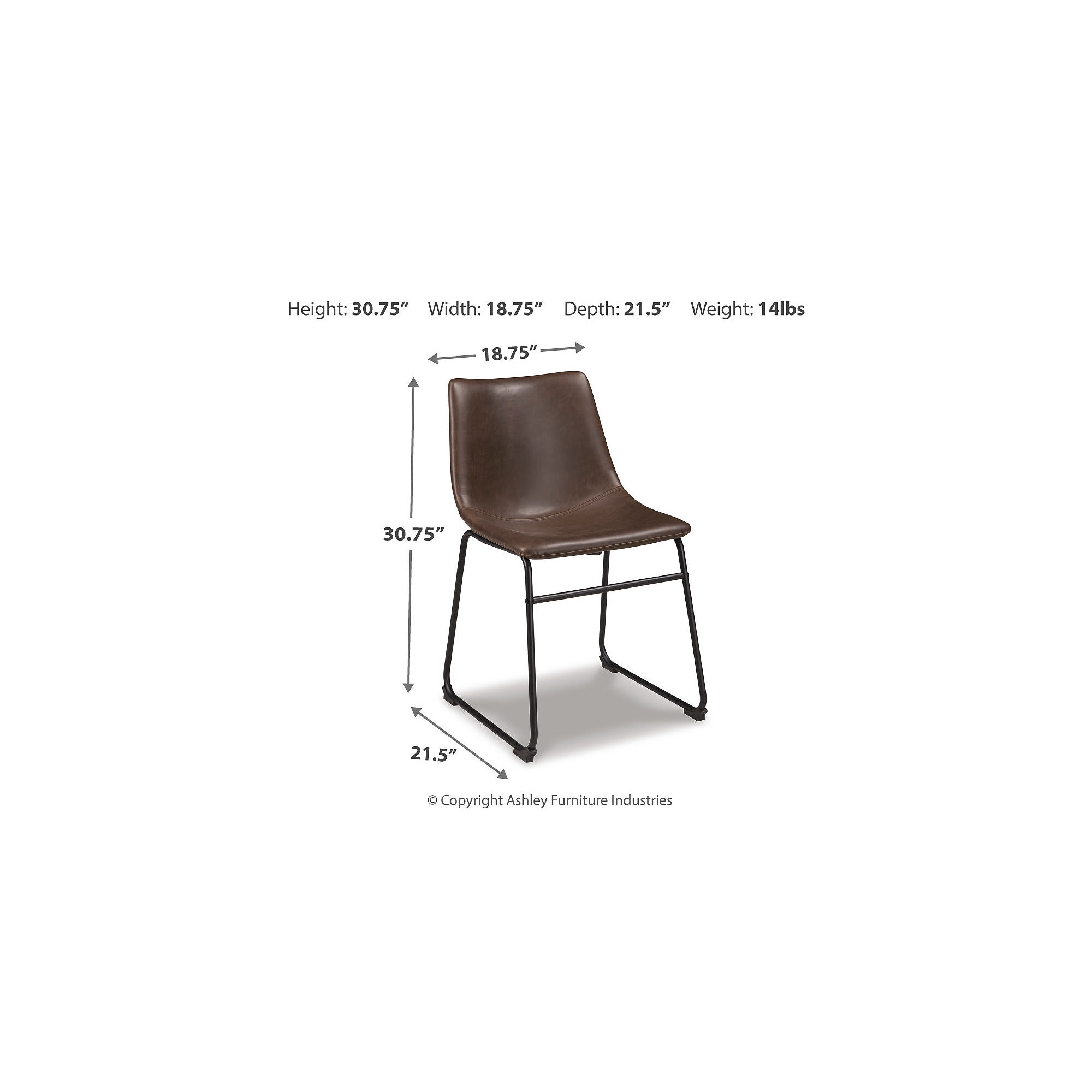 Signature Design by Ashley 10-273D Dining-Chairs - View #4