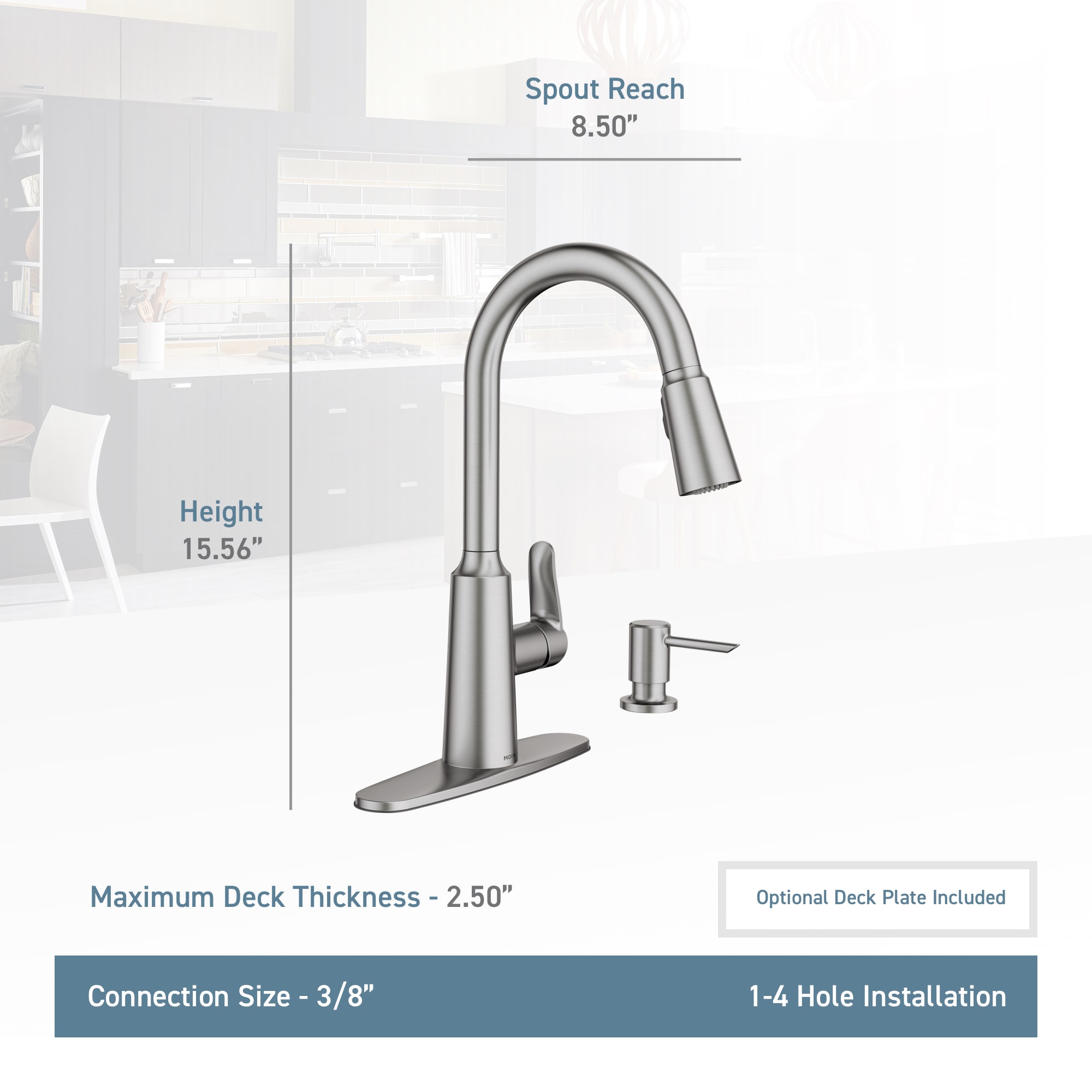 Moen 87028BL Kitchen-Faucets - View #7