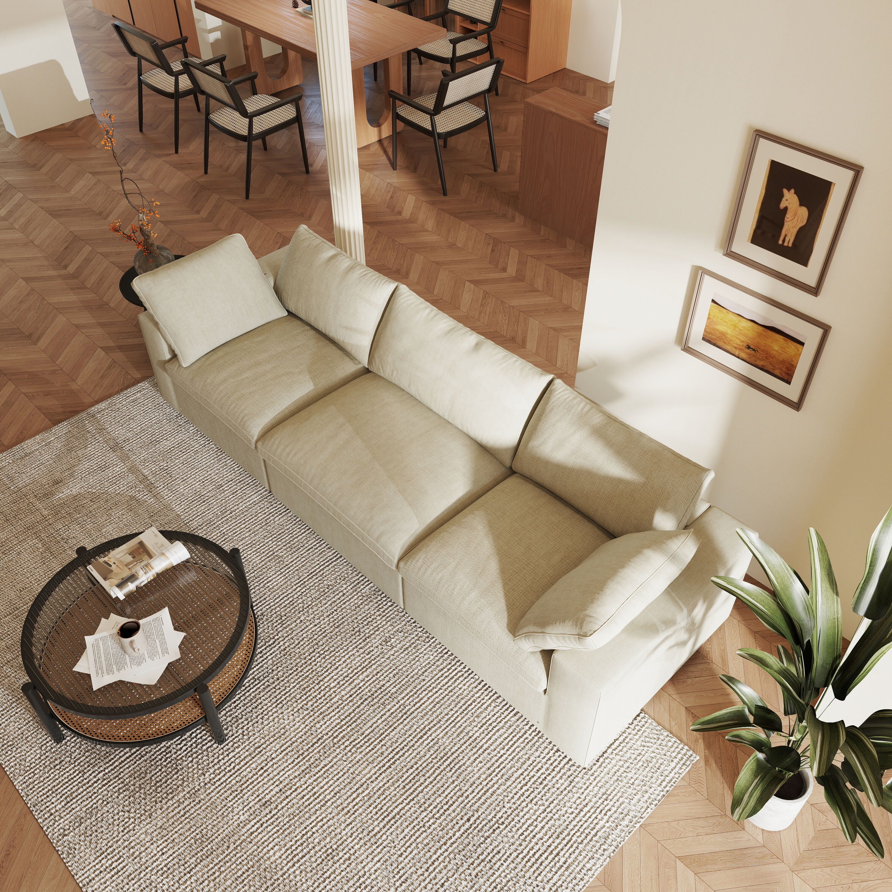 BuotiqHom DH-S3-121KH Sofas-Loveseats - View #5