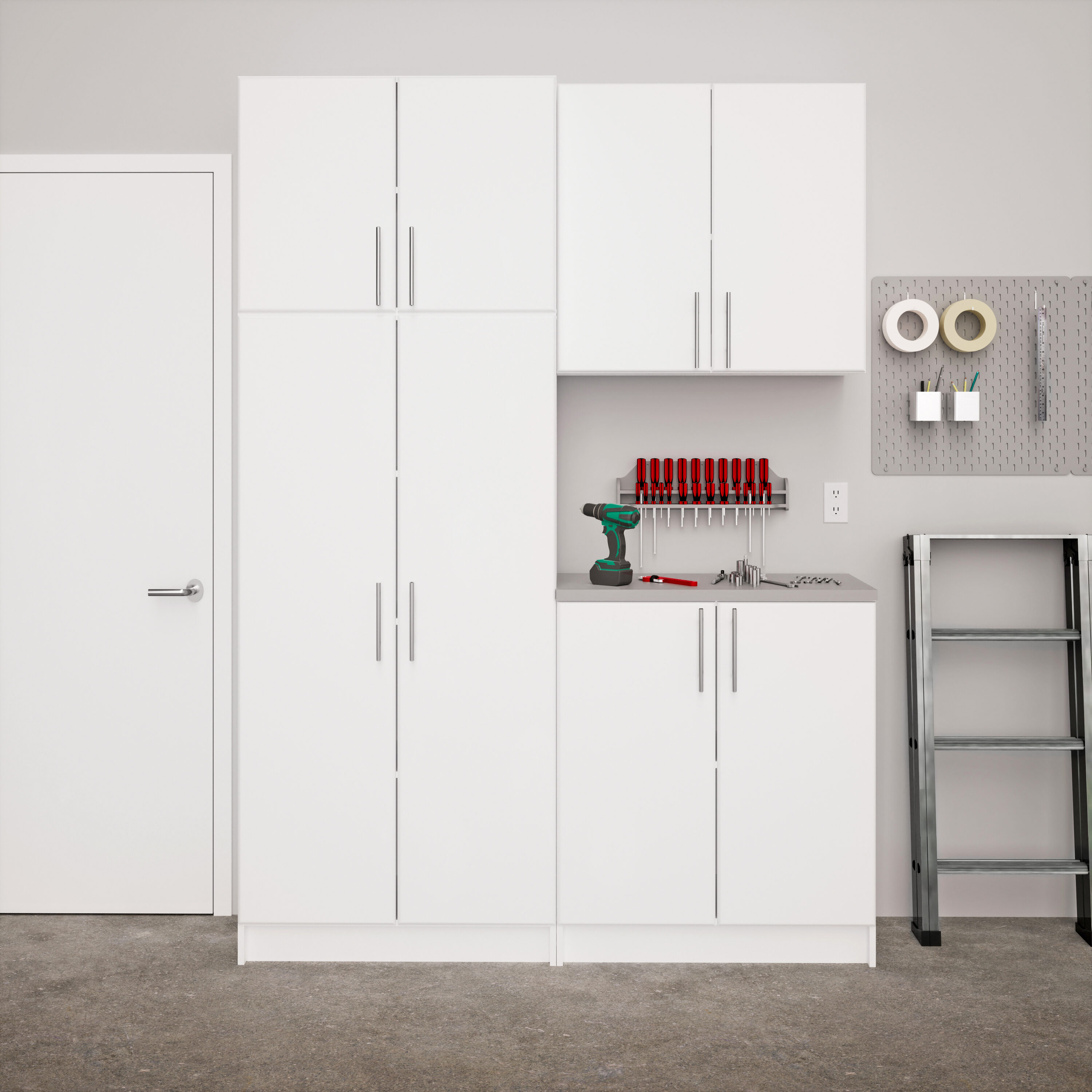 Prepac WRSX-1015-4M Utility-Storage-Cabinets - View #3