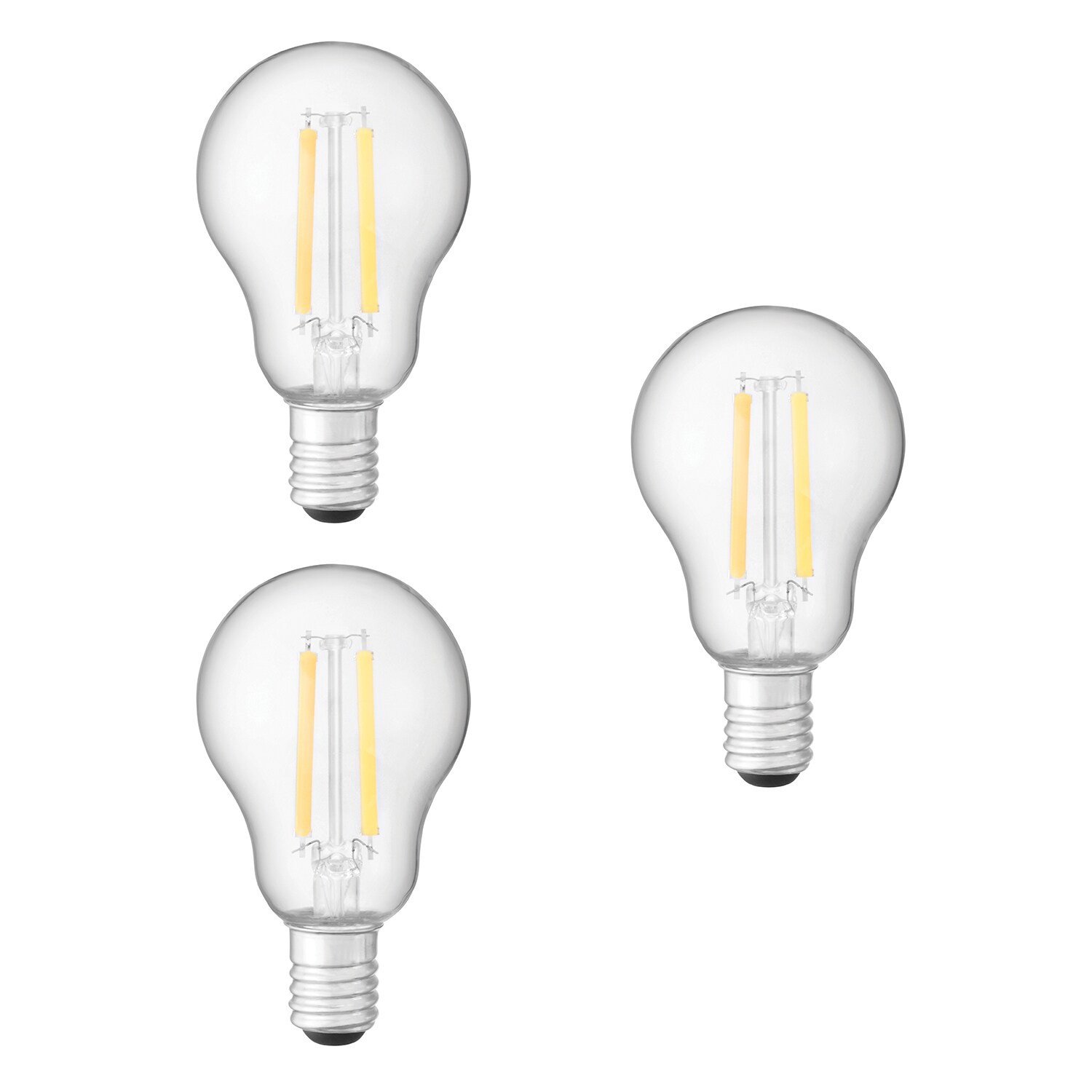 Utilitech 60 -Watt EQ A15 Daylight Intermediate base (E-17) Dimmable LED General purpose Light Bulb 3 -Pack