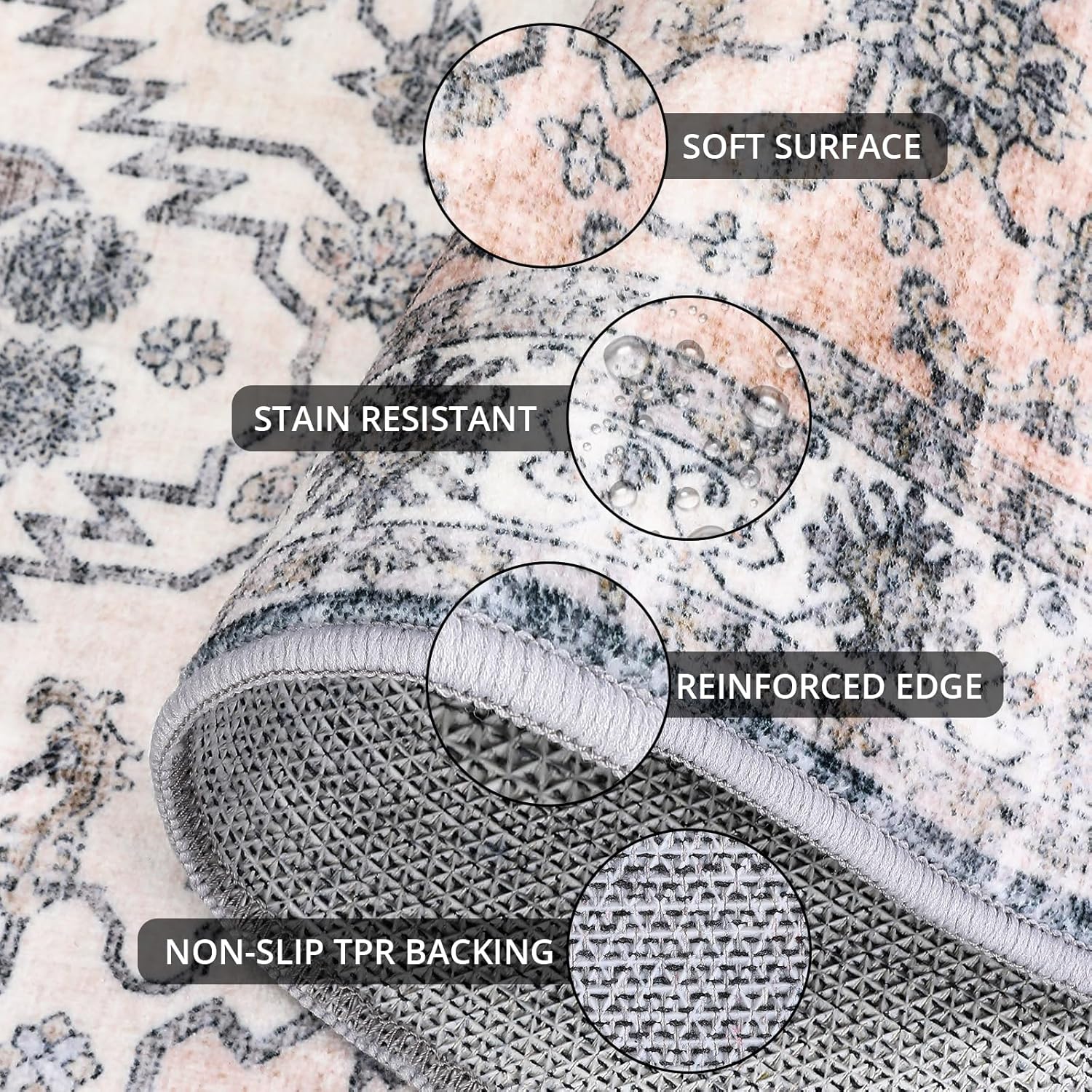 Garvee WWJ-PHO-34PK4BKP rugs - View #2