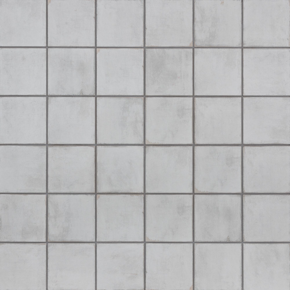 Barcelona White Matte Porcelain 6" x 6" Floor and Wall Tile
