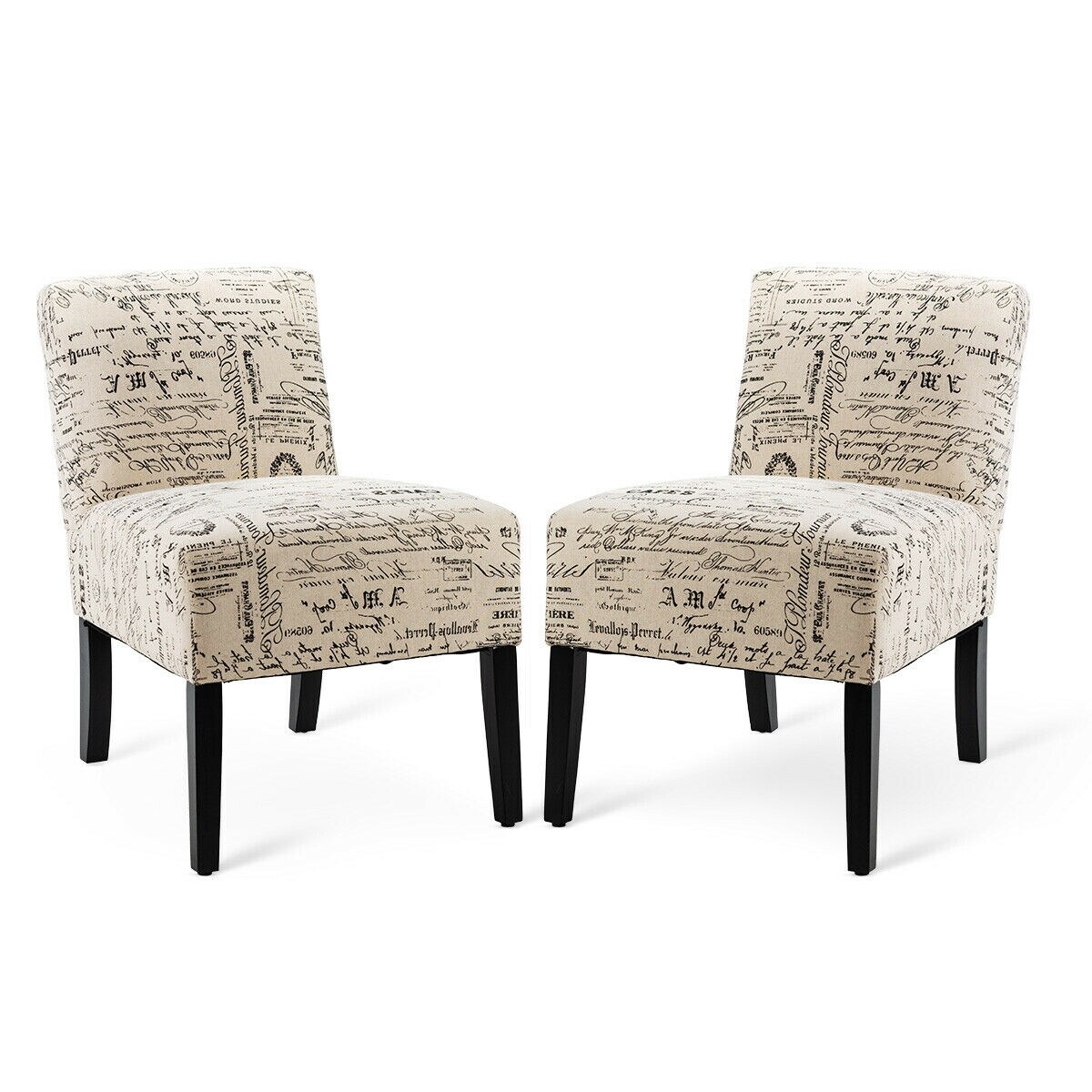 CASAINC WF-HW65924-2-LA Modern Navy Velvet Accent Chair