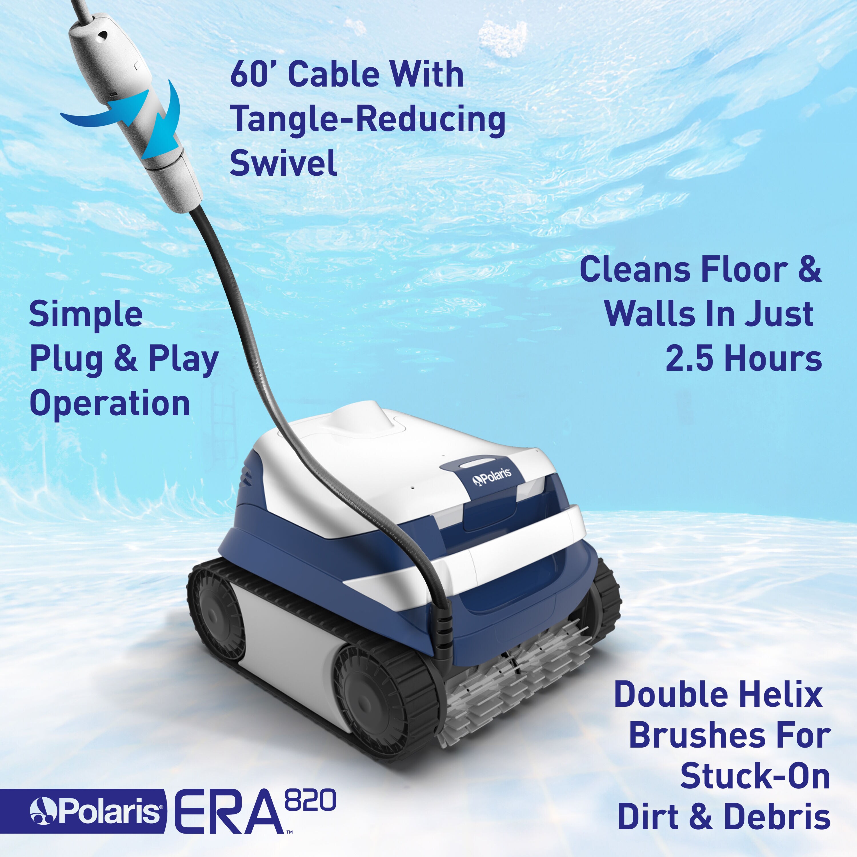 Polaris FERA820 Pool-Vacuums - View #3